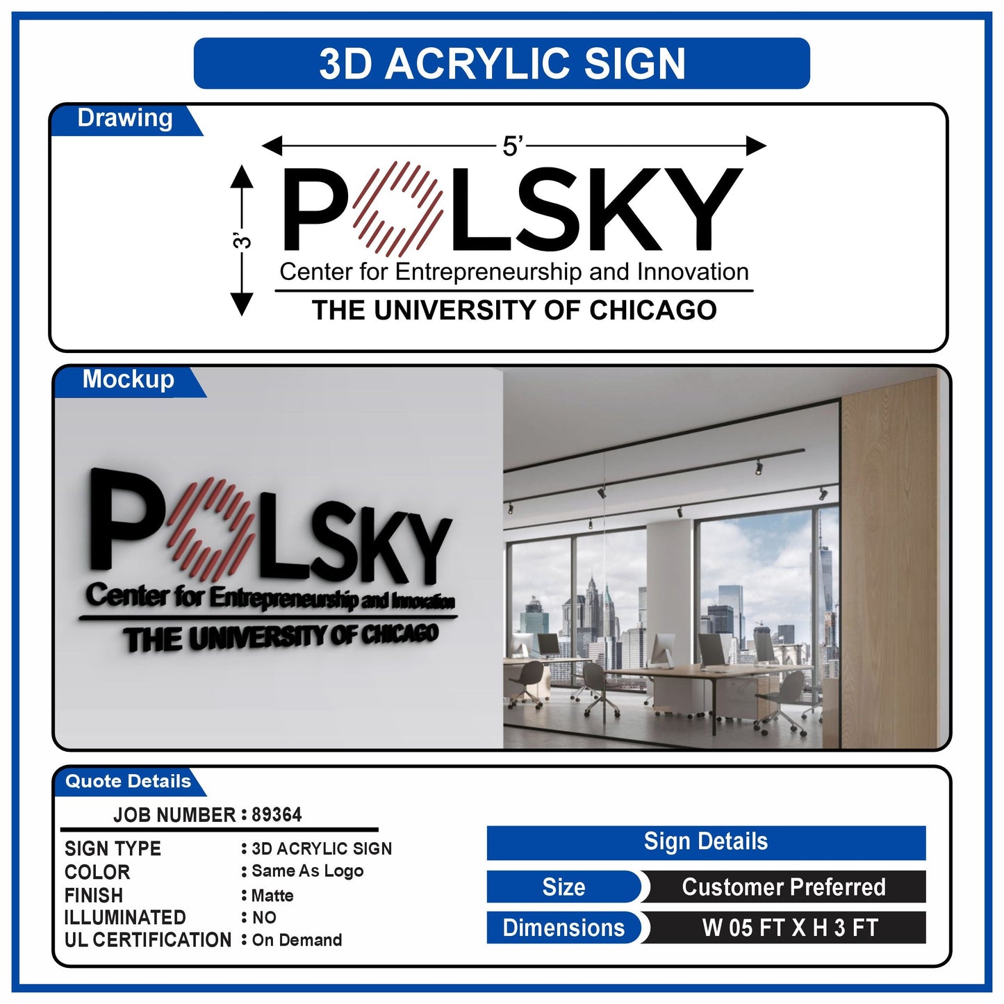 Custom Signs For Business Acrylic Sign - Neonsnest.com