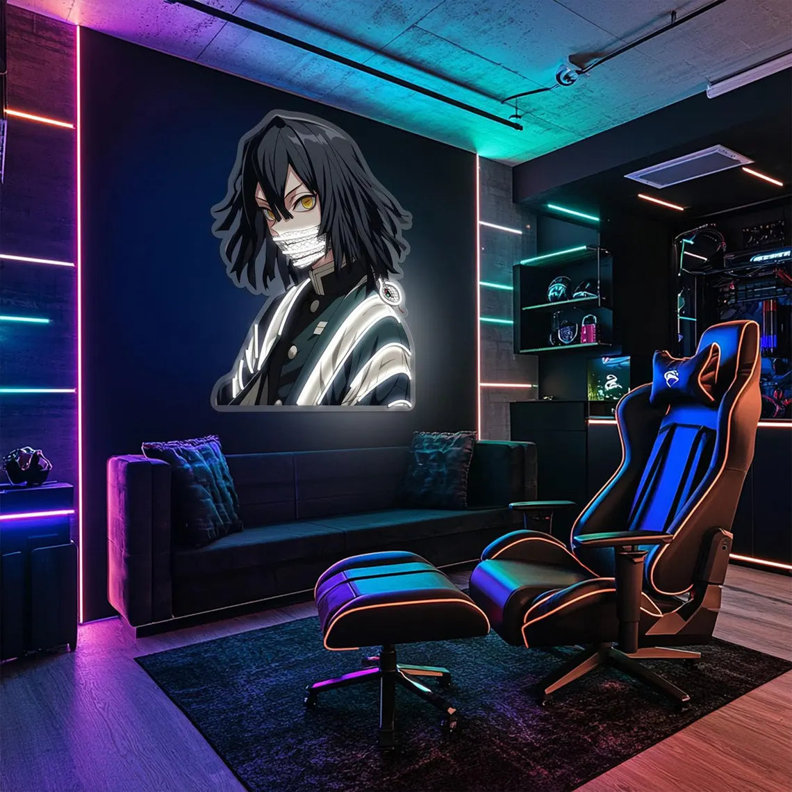 Anime Neon Signs Wall