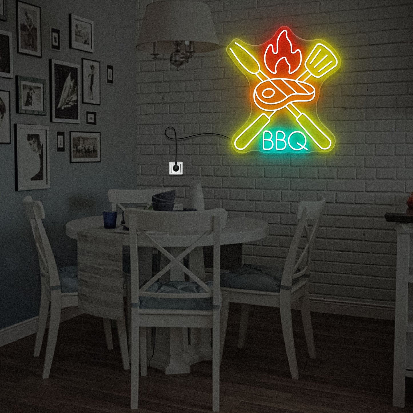BBQ Neon Sign for Party