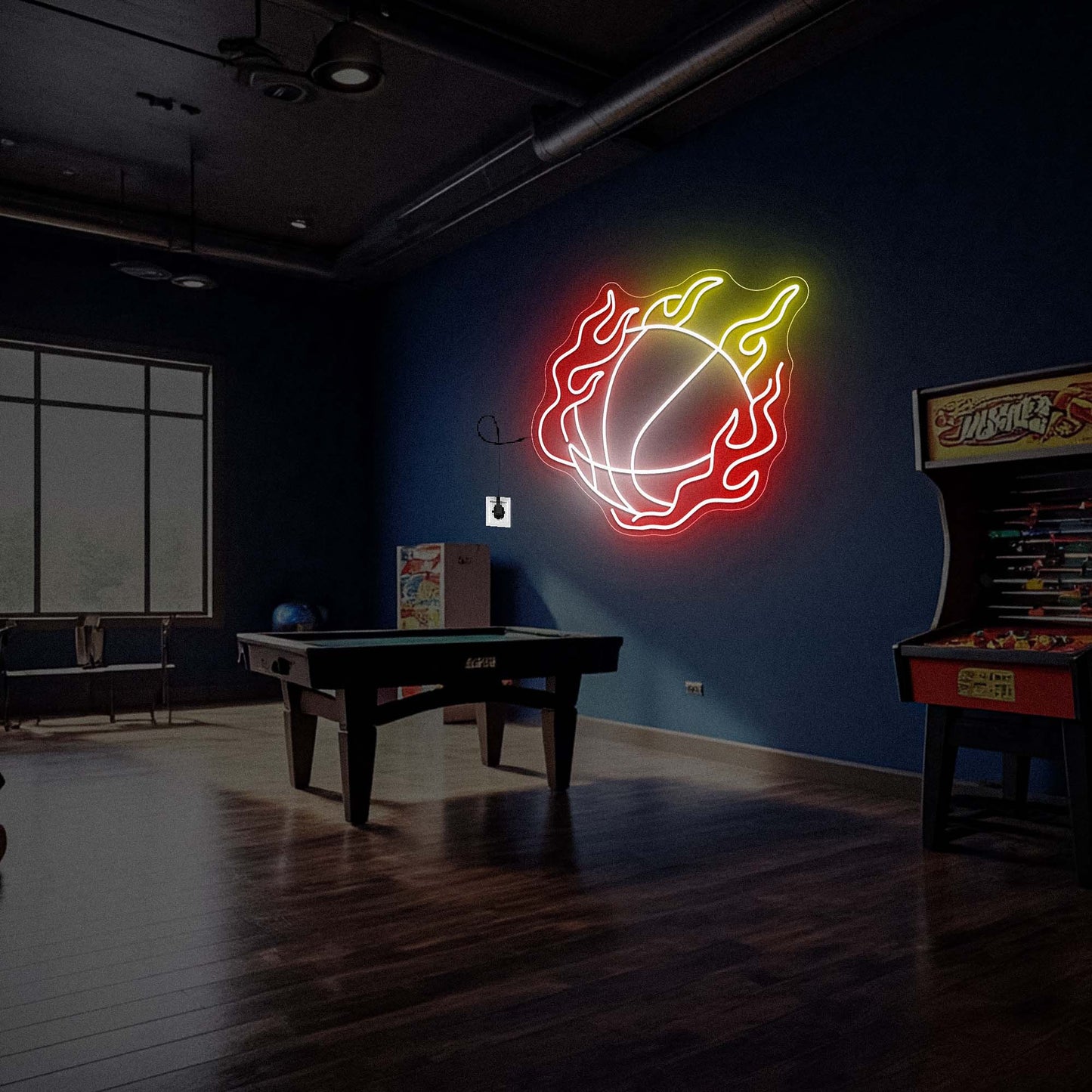 Basketball Neon Light Sign Home