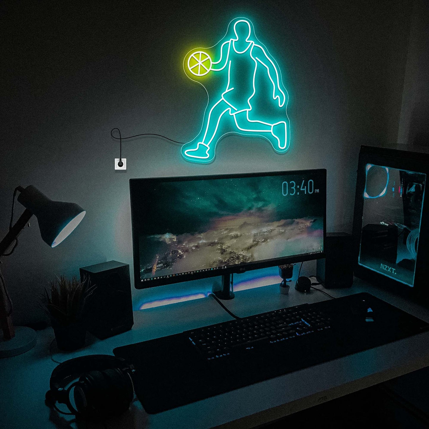 Basketball Neon Sign