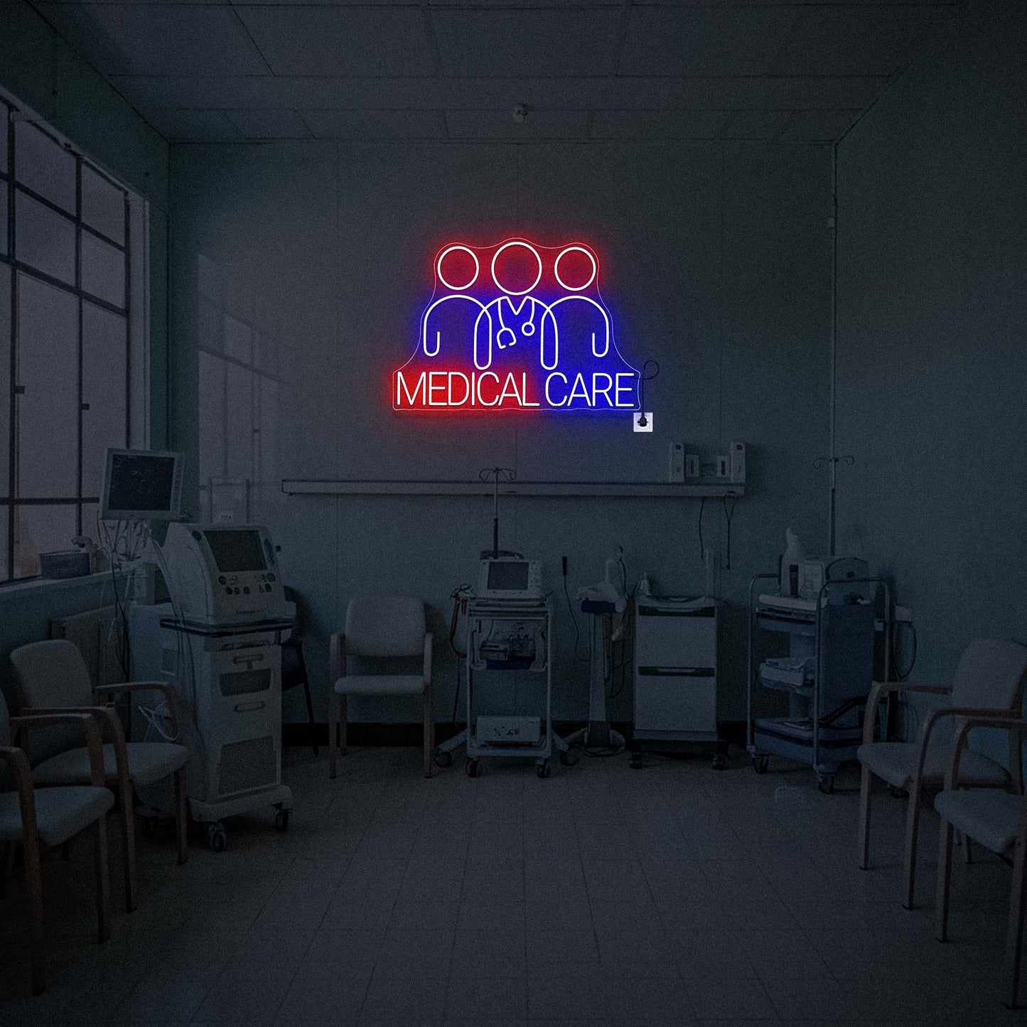 Custom medical neon signage