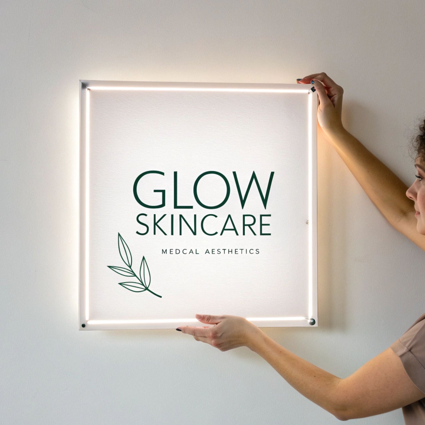 Skincare Custom Acrylic Sign