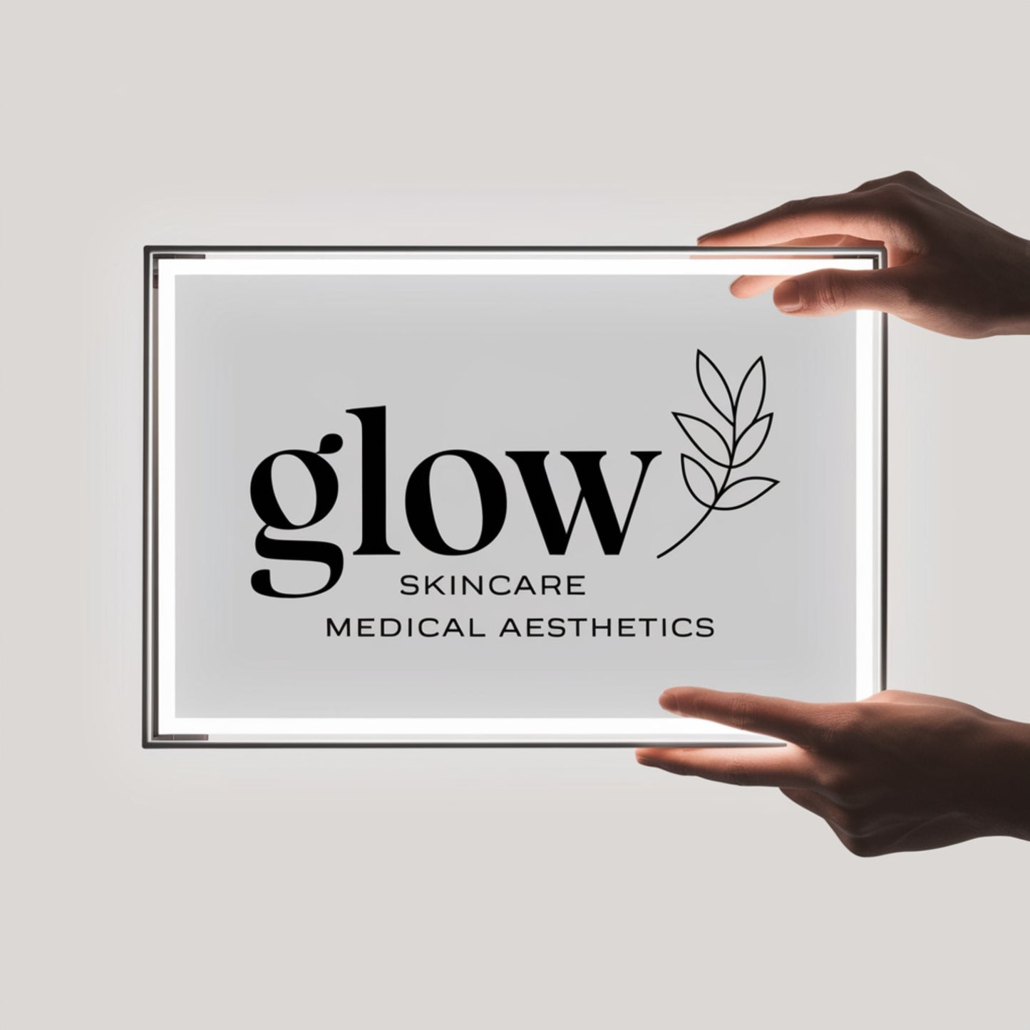 Custom Acrylic signs medial aesthetics