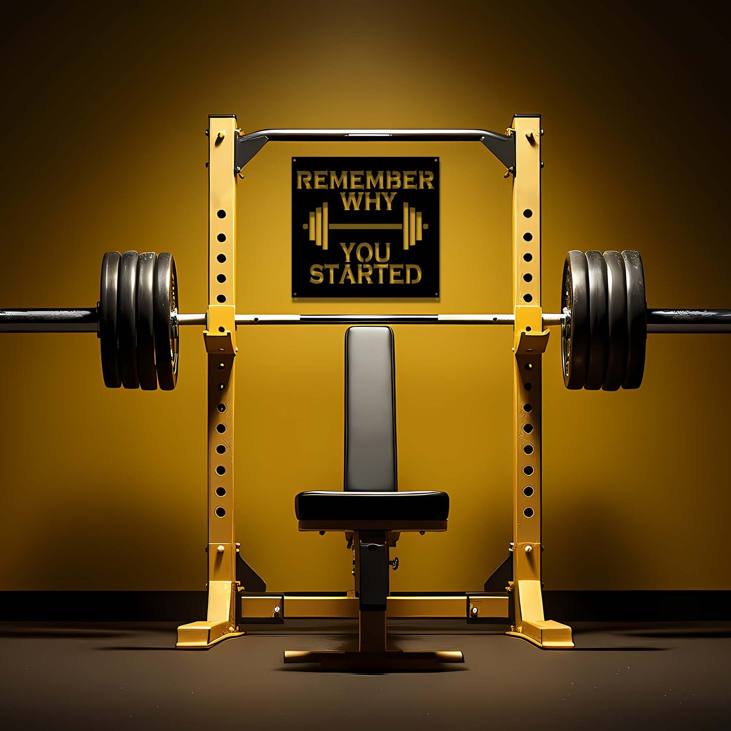 Custom Gym Signs Home Decor
