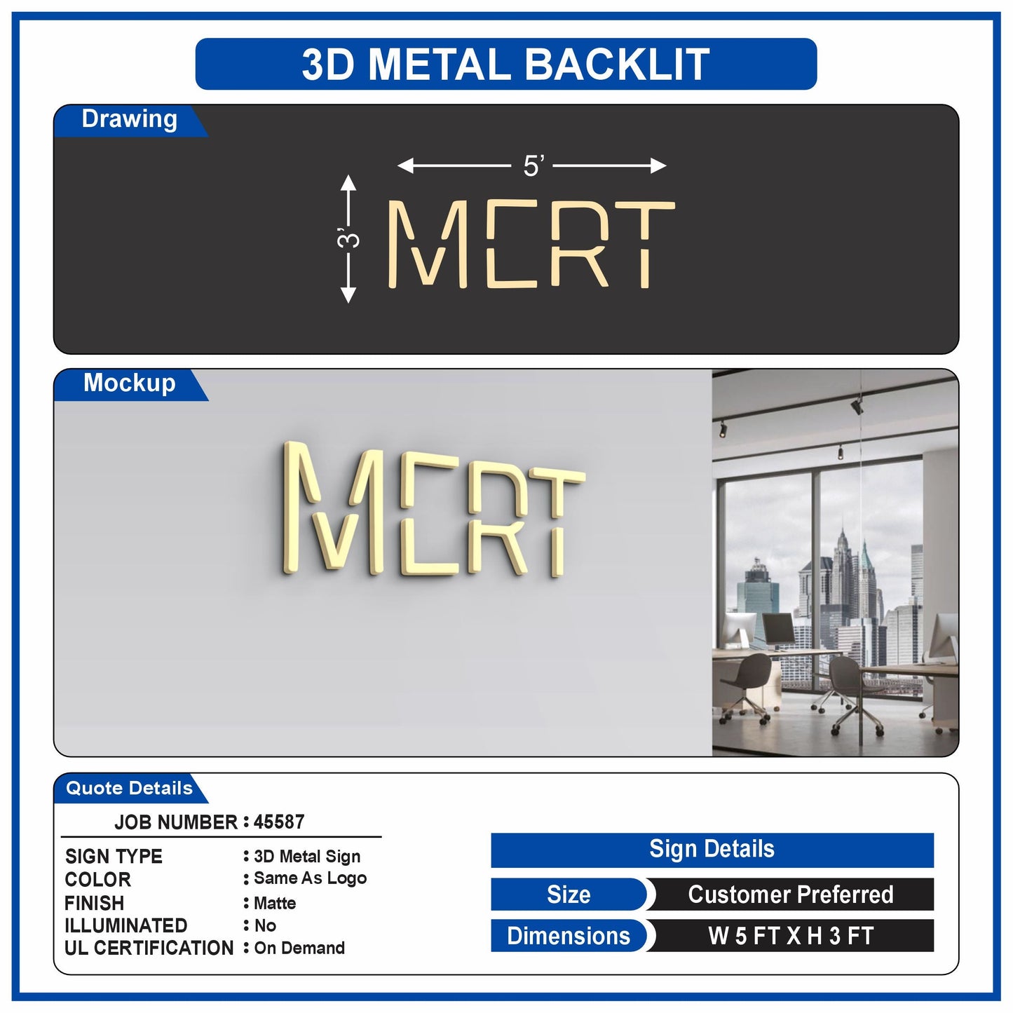 Custom Metal Cutouts