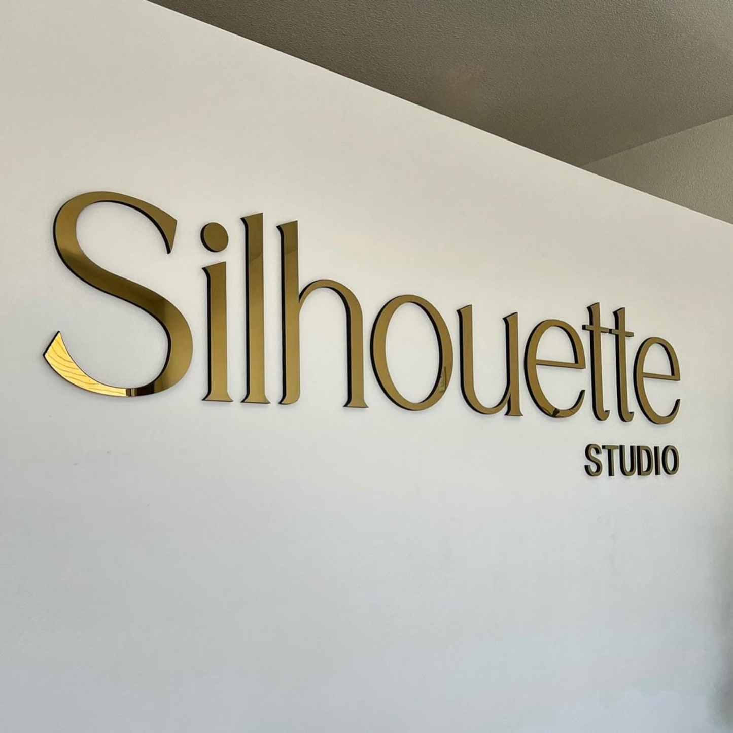 Custom laser cut Sign