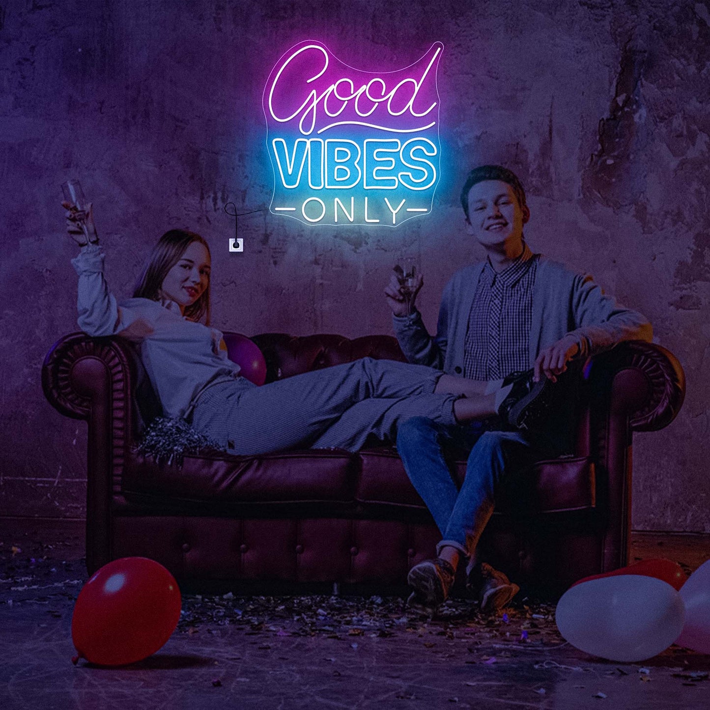 Good Vibes Only Sign