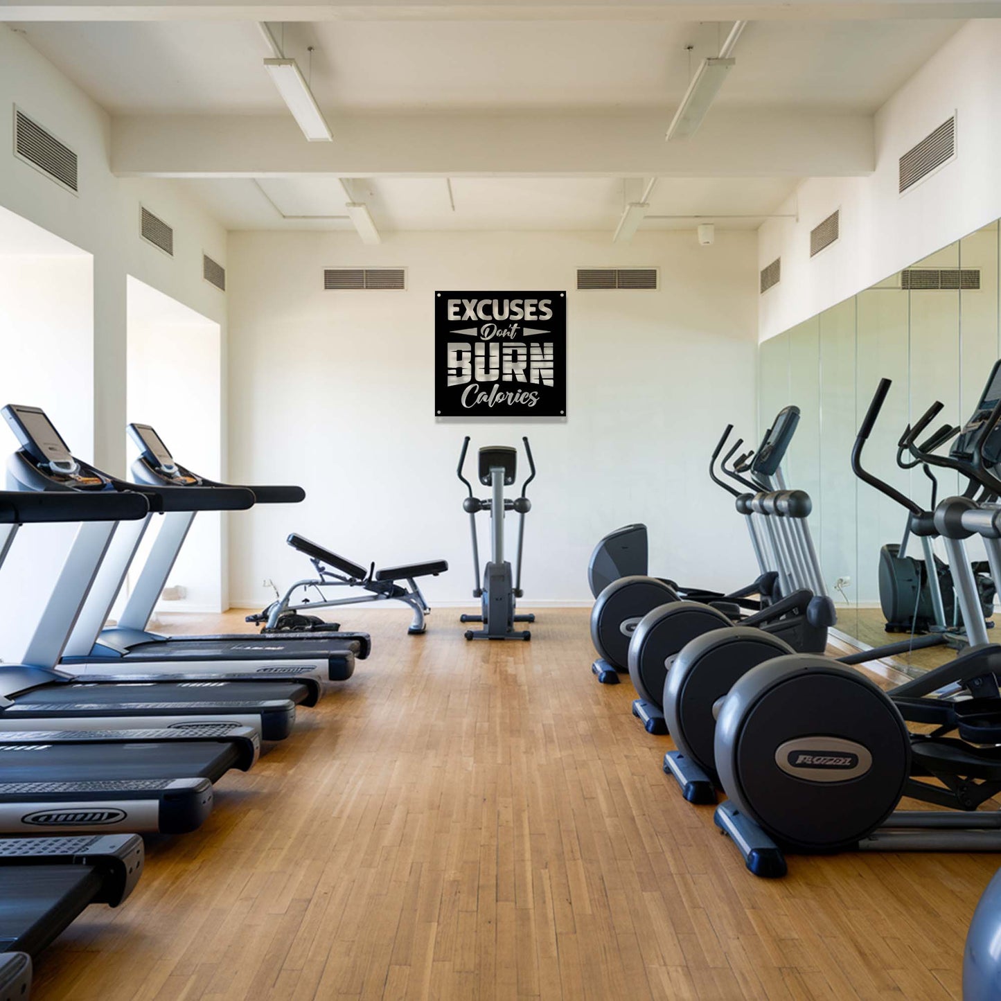 Gym Wall Sign Motivate