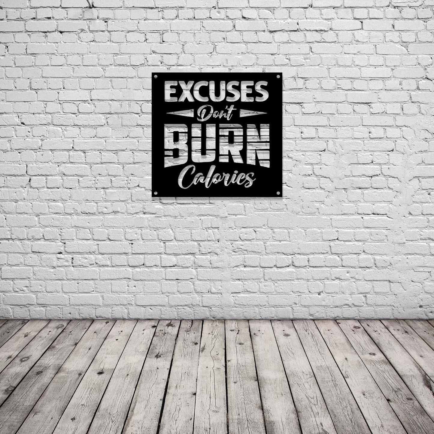 Gym Wall Sign Motivational Yourself