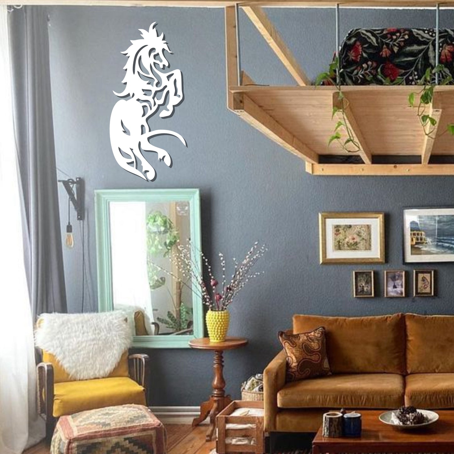 Horse Metal Sign For Home Decor