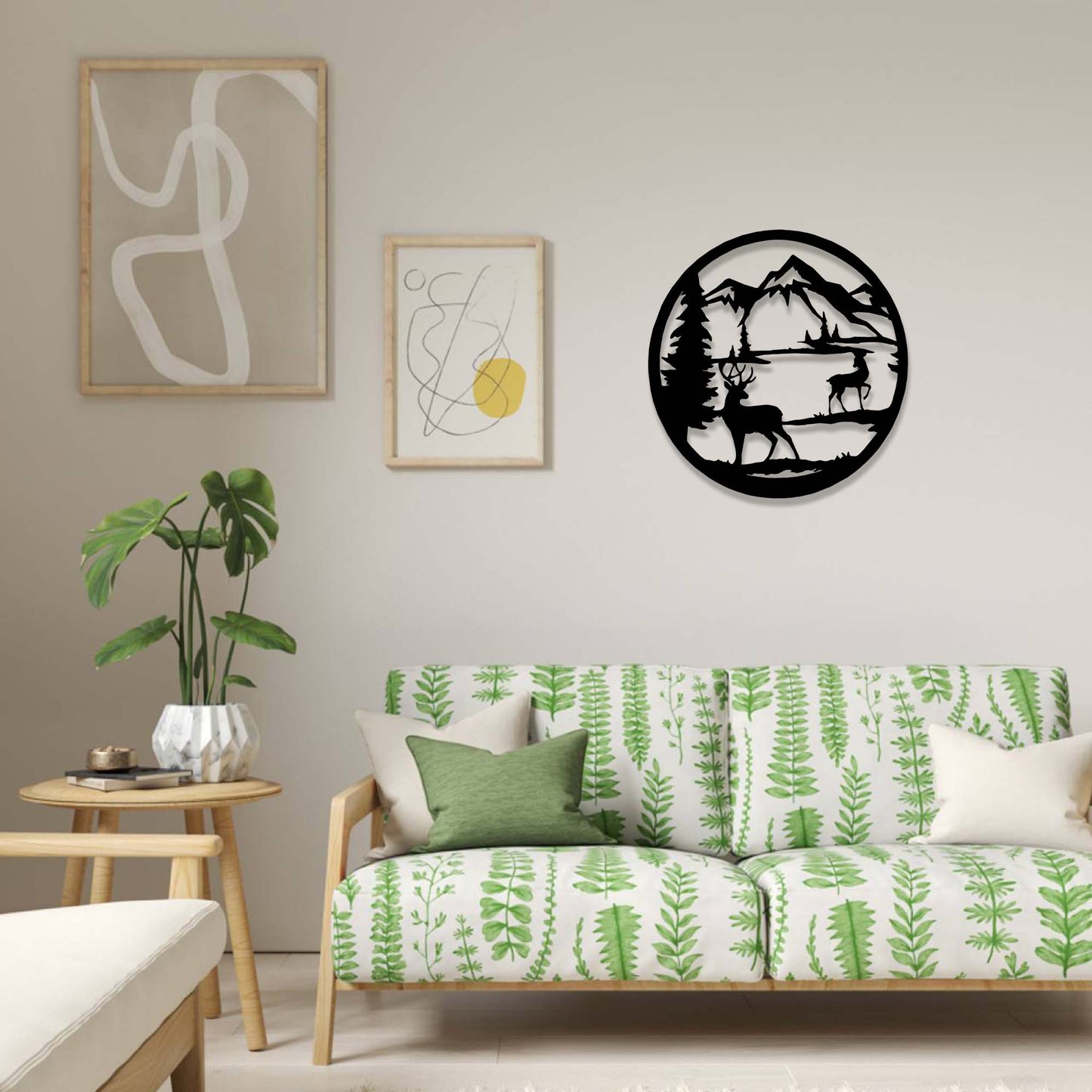 Metal Scenery Art Sign