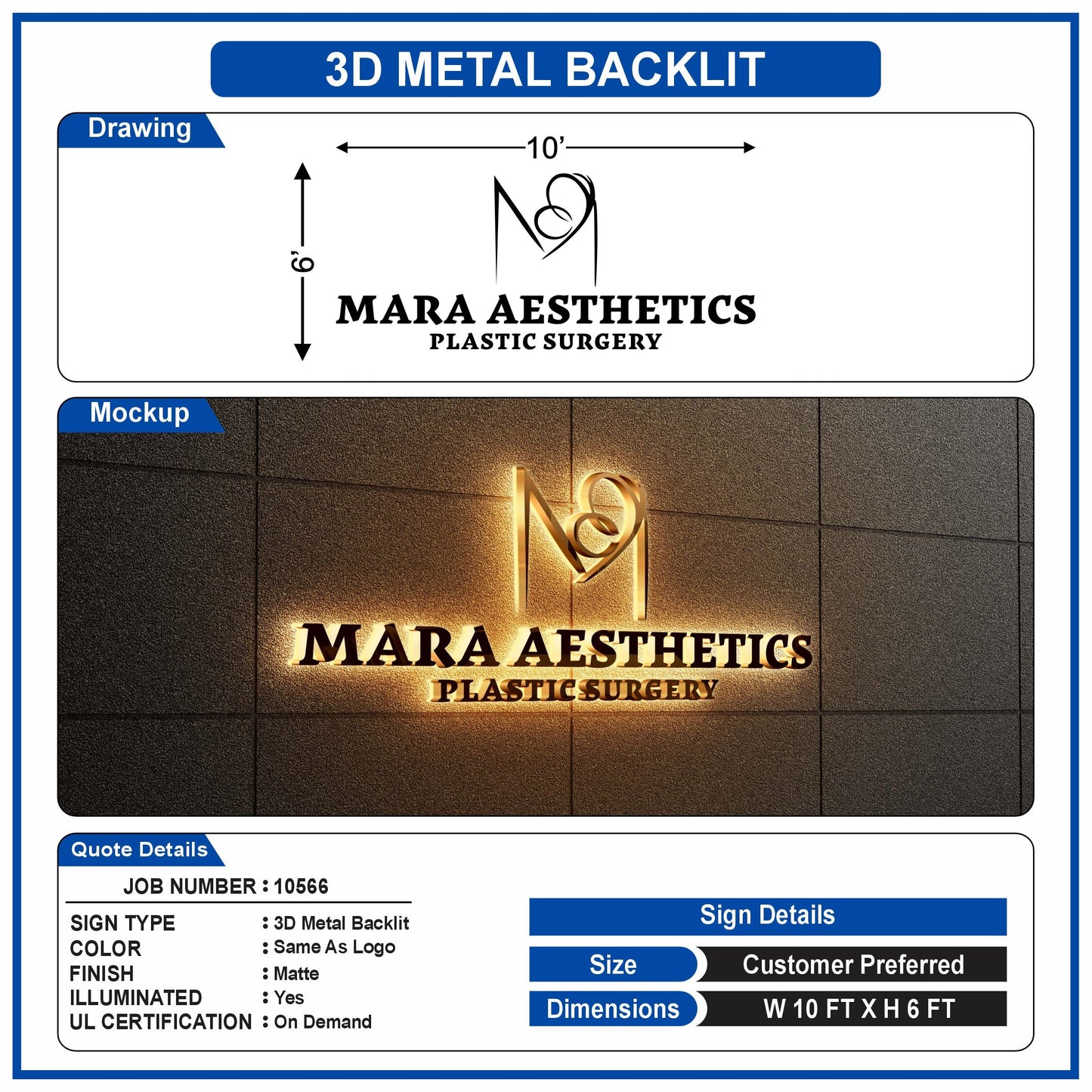 Metal Signs For Business