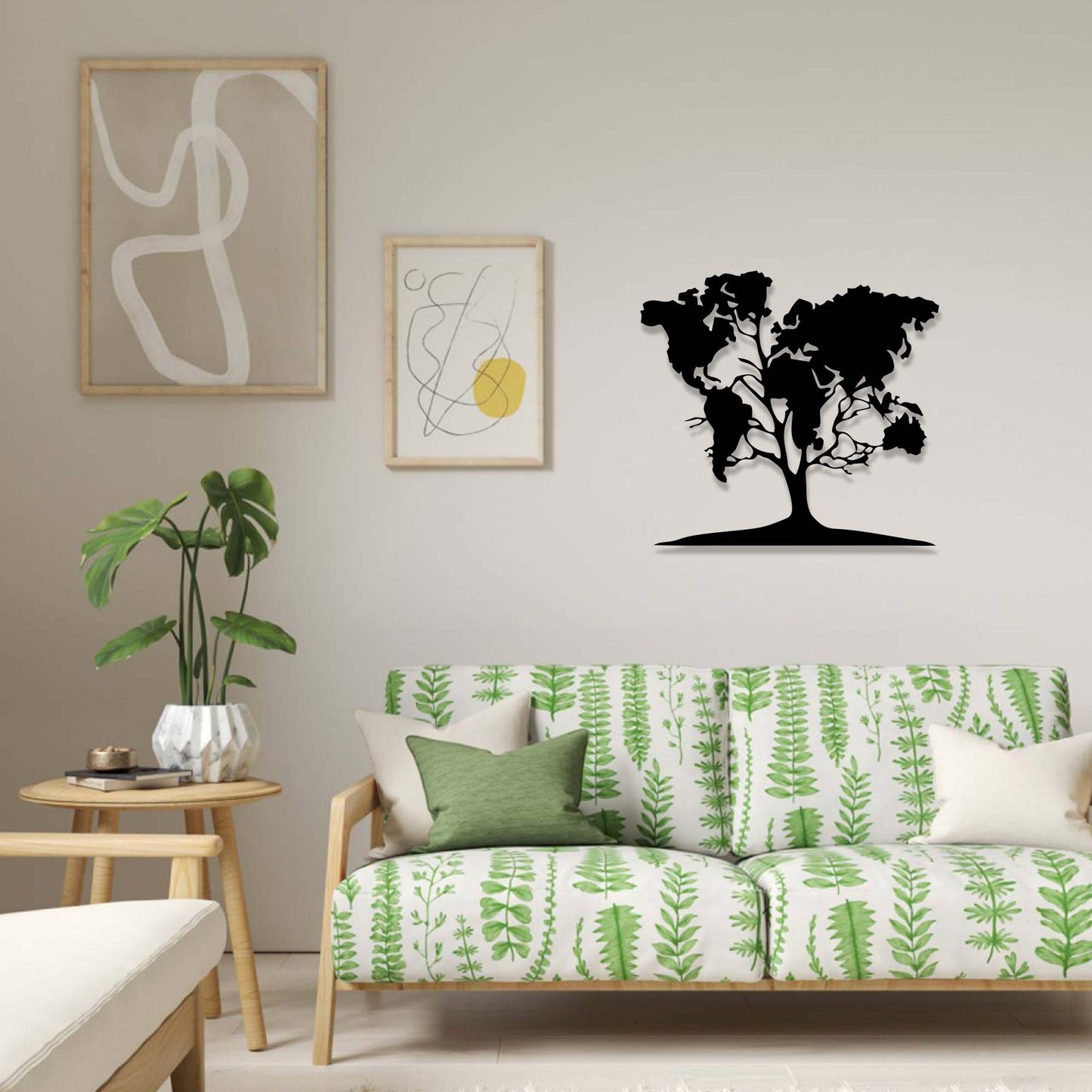 Metal Tree Wall Art Sign
