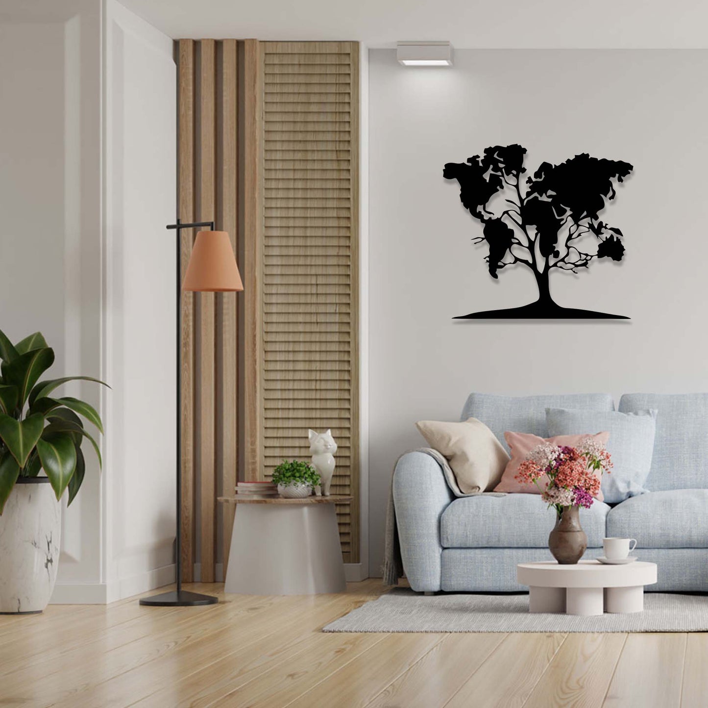 Metal Tree Wall Art Signs For Home