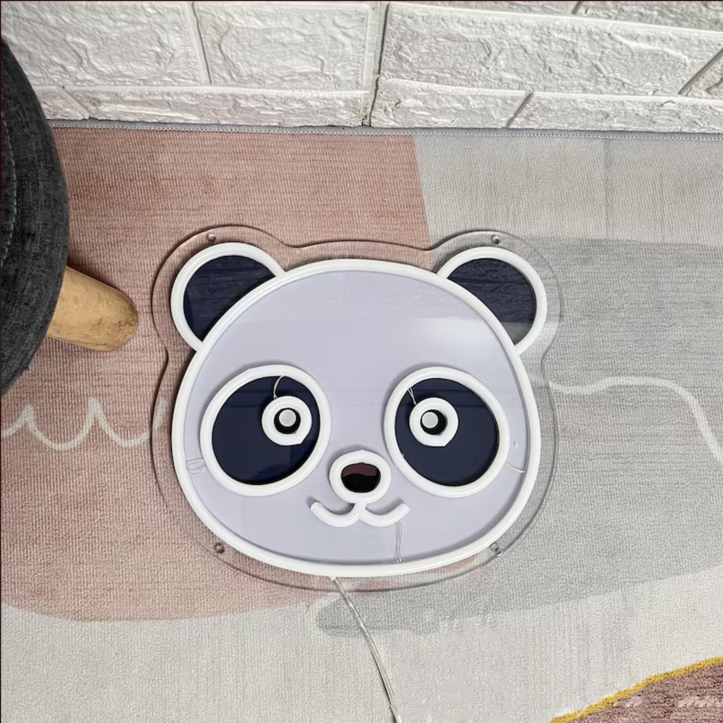 Panda Neon Sign Wall