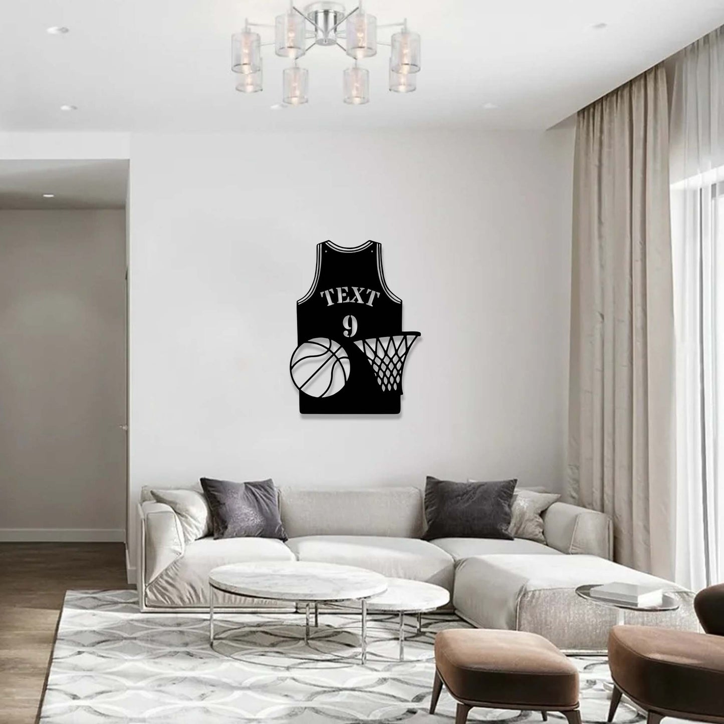 Personalized Basketball Jersey Neon