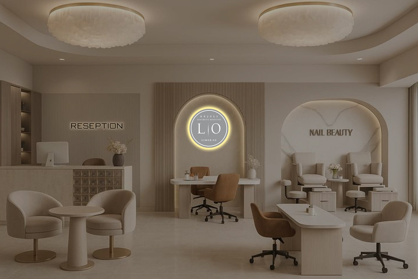 Round Acrylic Signs for Limor