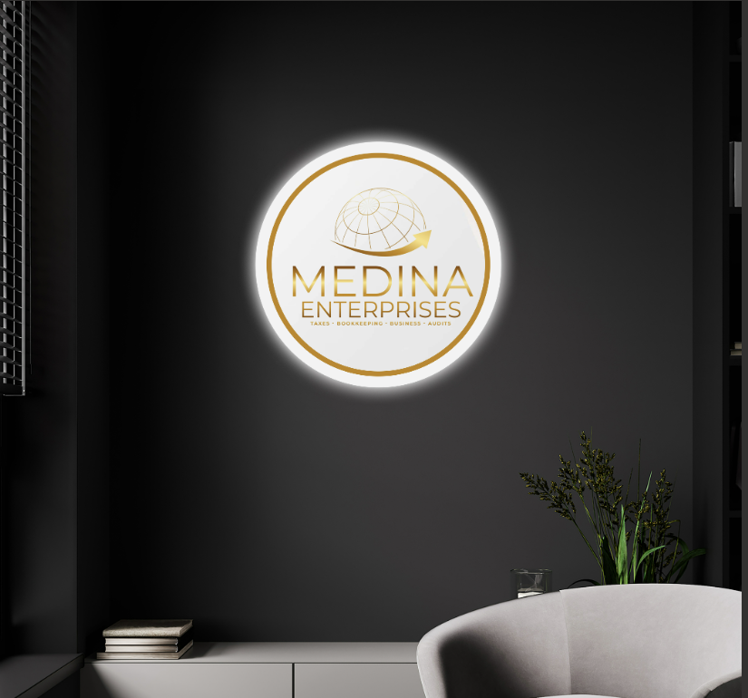 Round Acrylic Sign For Jessica