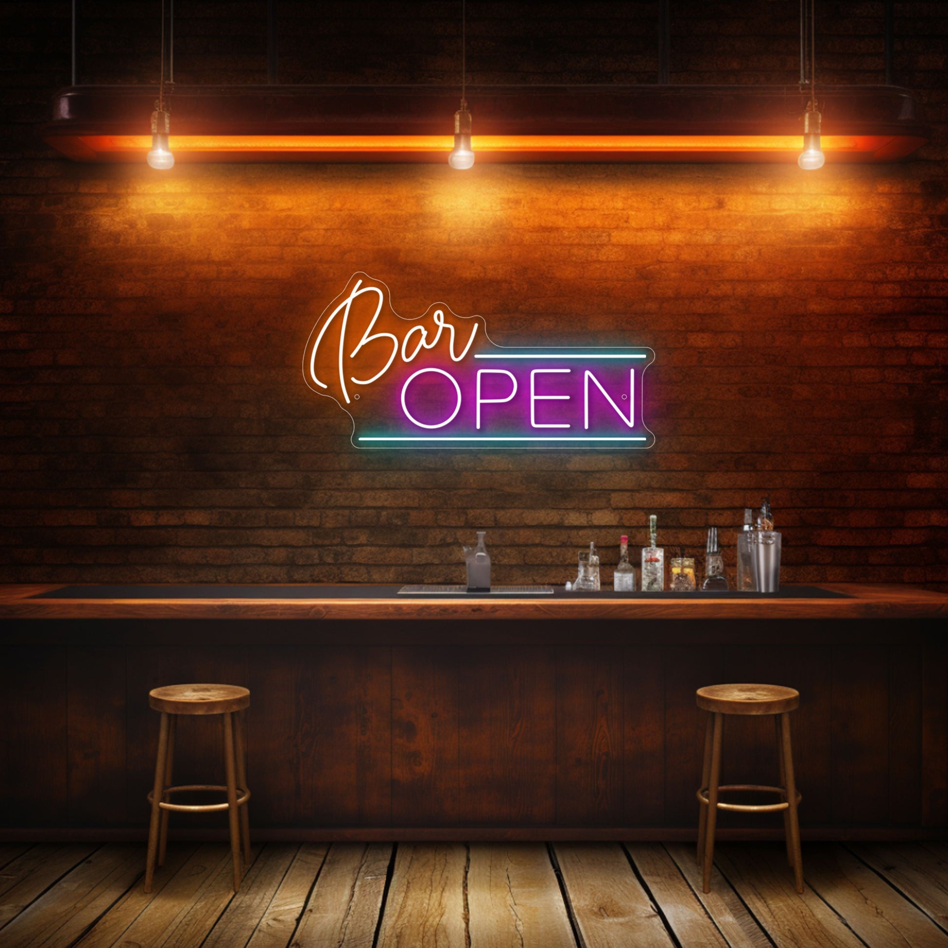 Bar Open Sign Neon – LED Light Sign for Bars, Pubs & Cafes - Neonsnest.com