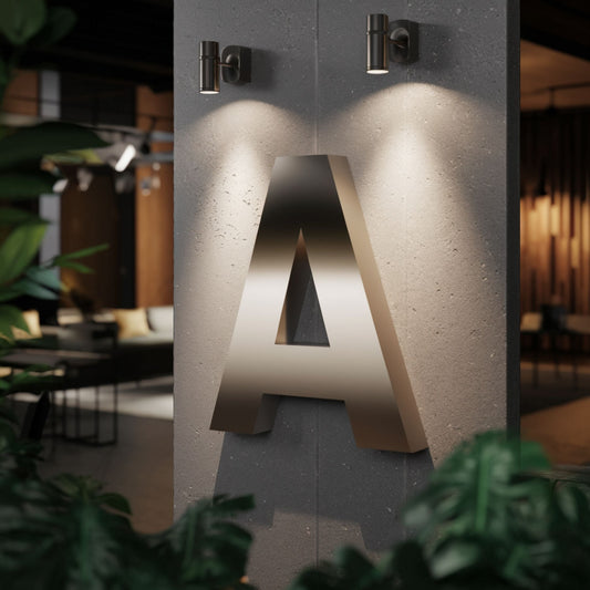 3D Metal Letters