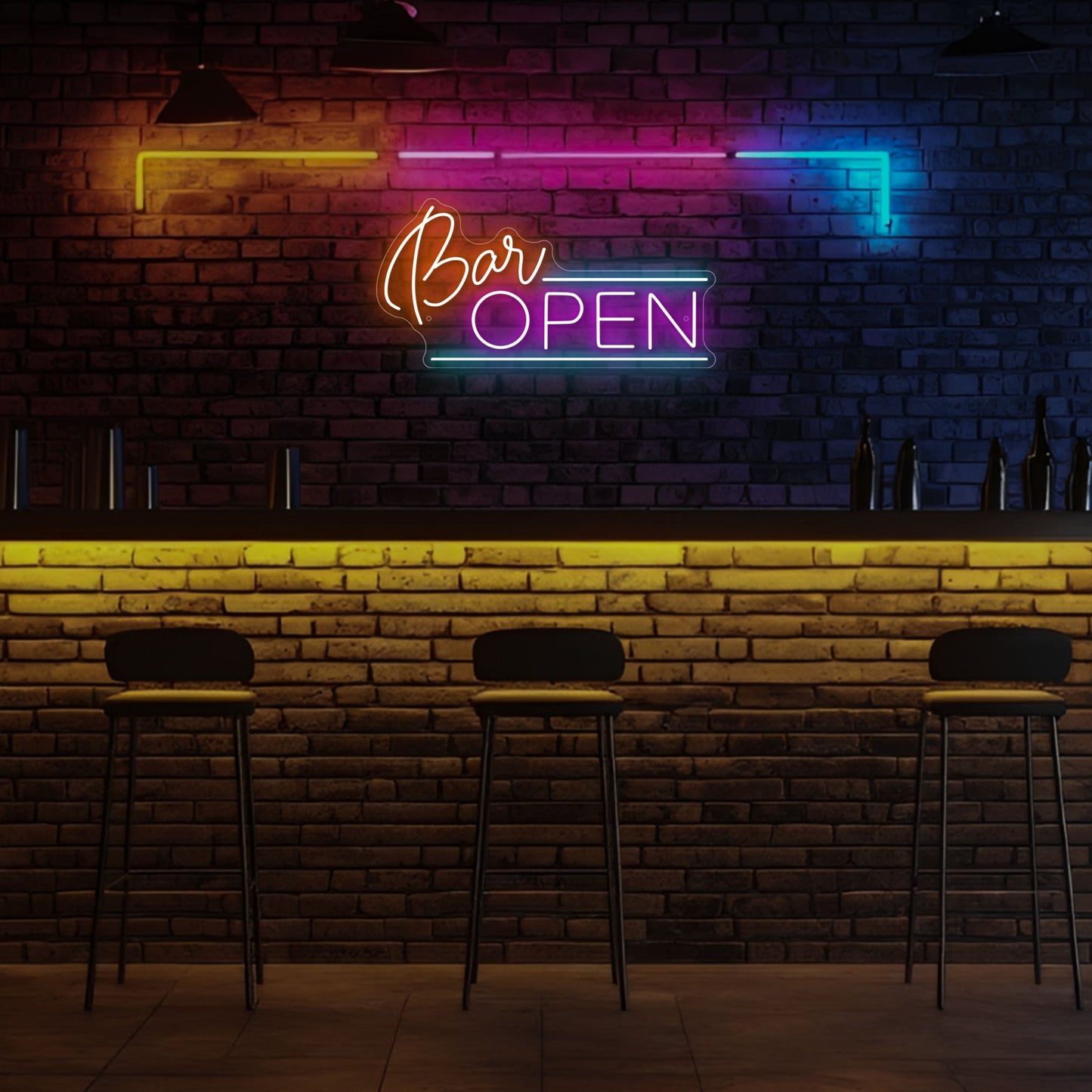 Bar Open Sign Neon – LED Light Sign for Bars, Pubs & Cafes - Neonsnest.com