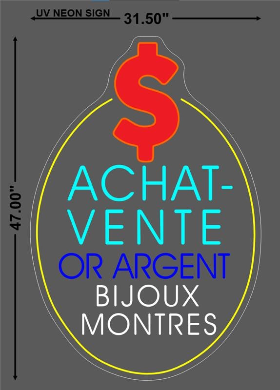 ACHAT VENTE Neon Sign