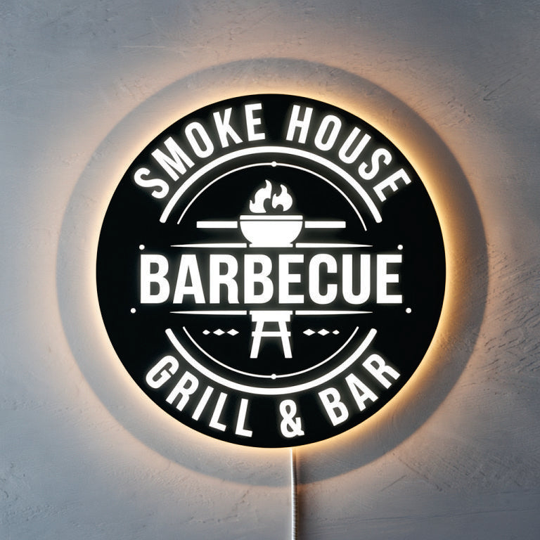 Acrylic Led Neon Sign Wall