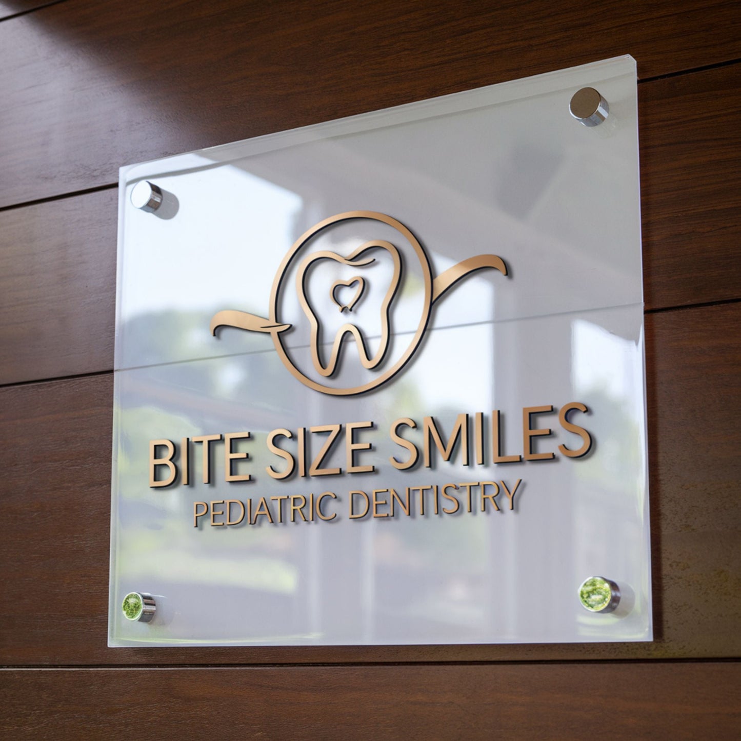 Acrylic Wall Sign For Office Wall