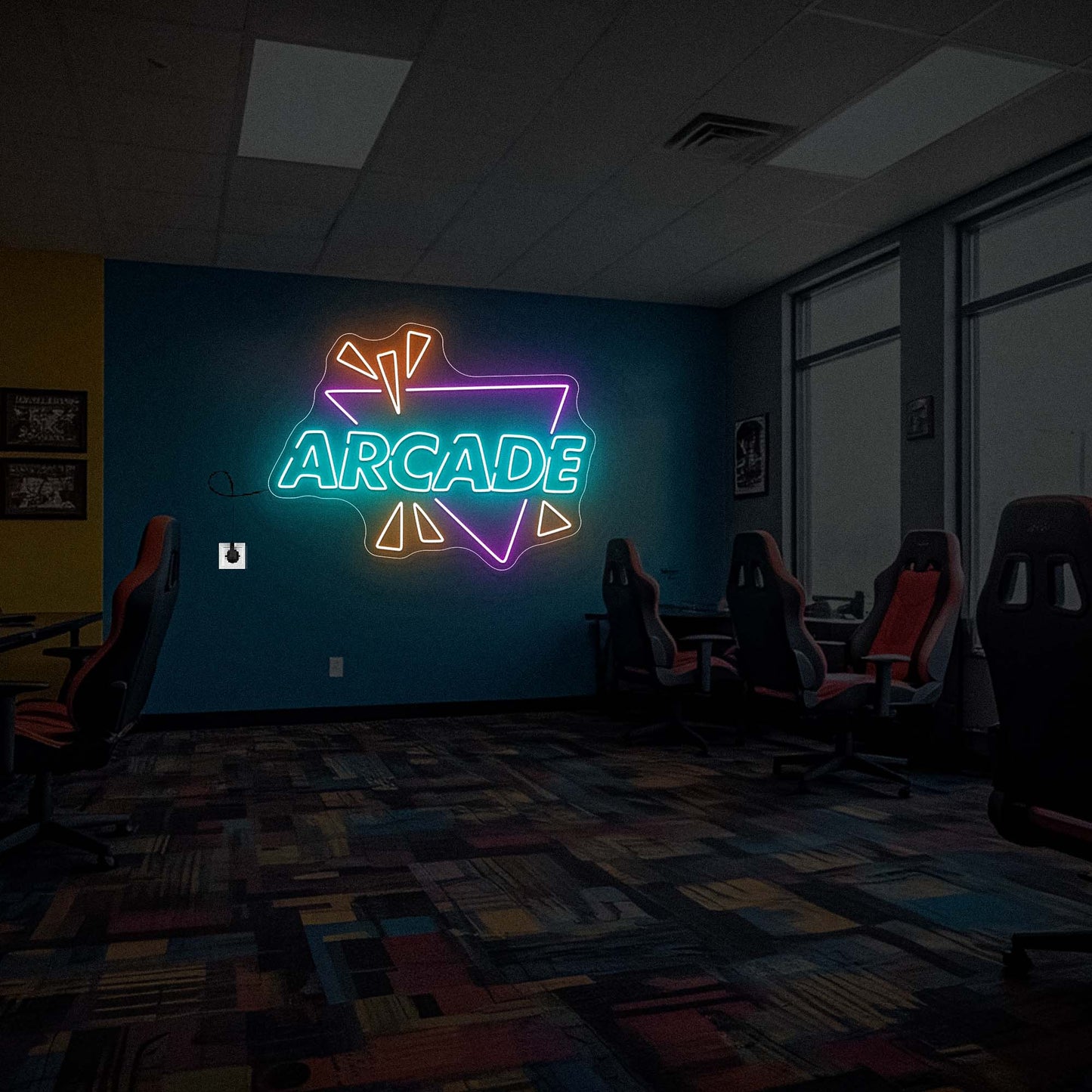 Arcade Neon Sign Wall Decor