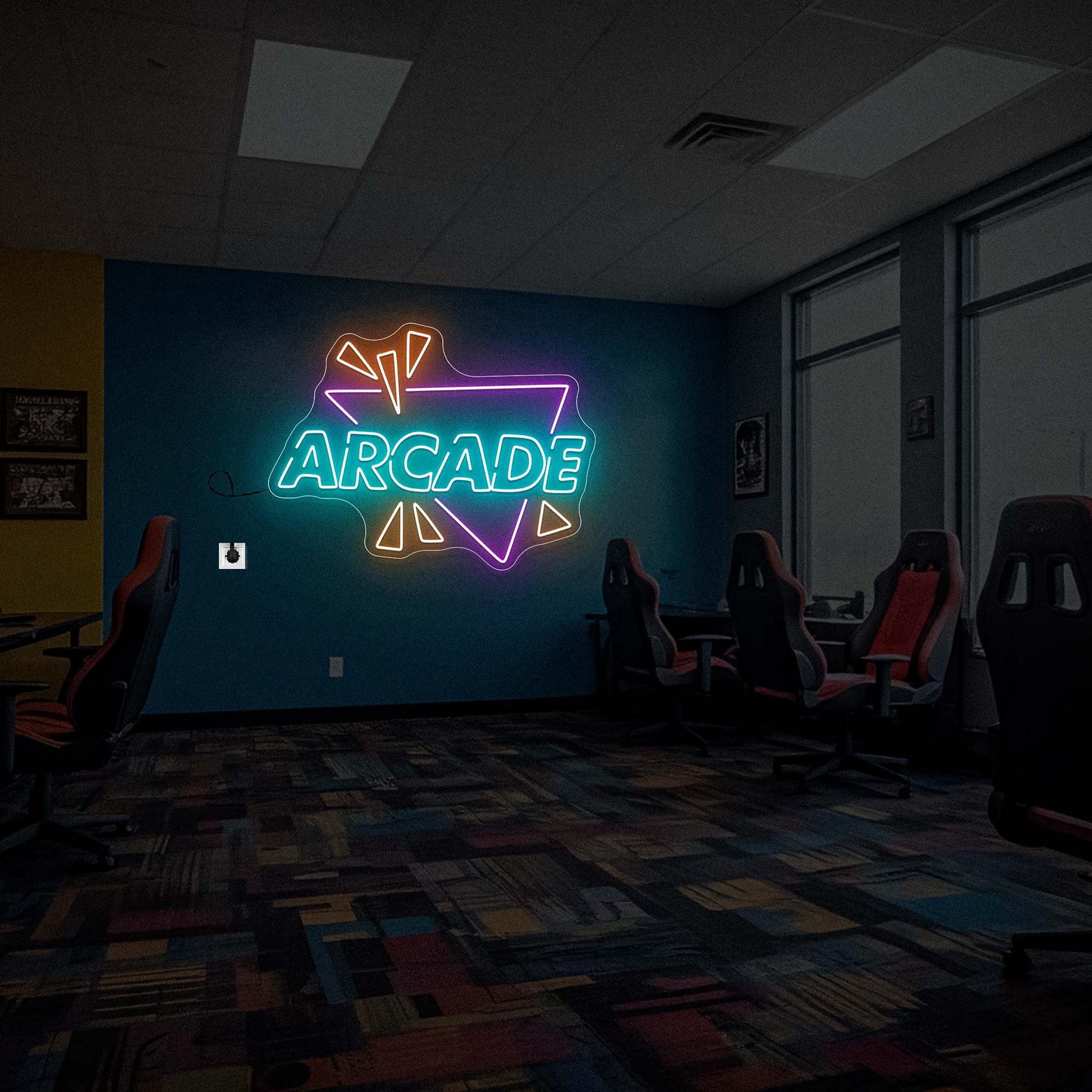 Arcade Neon Sign Wall Decor