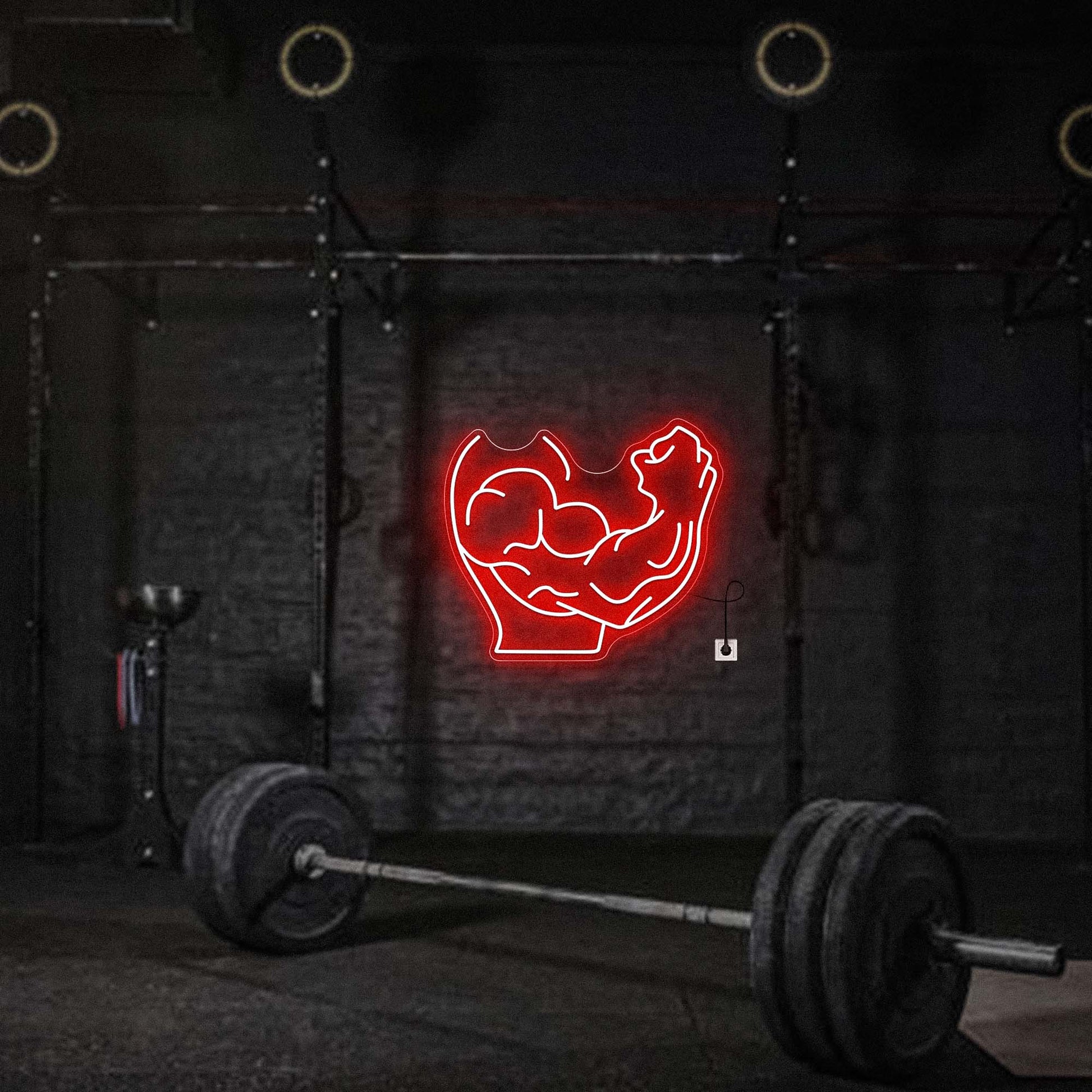 Arm Muscles Neon Signs