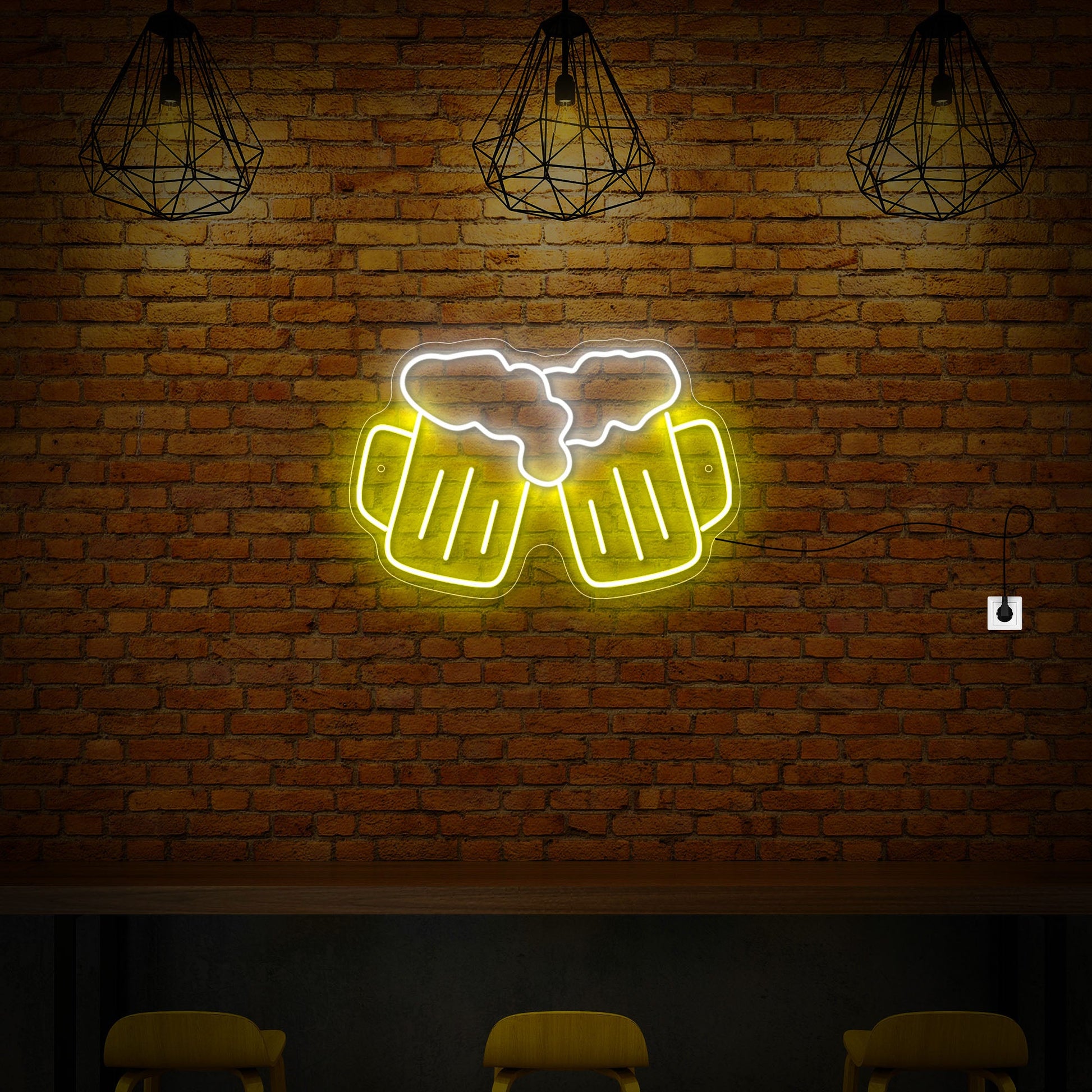 Beer Mugs Neon Sign LED Beer Mug