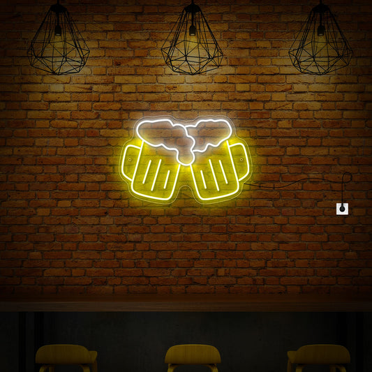 Beer Mugs Neon Sign LED Beer Mug