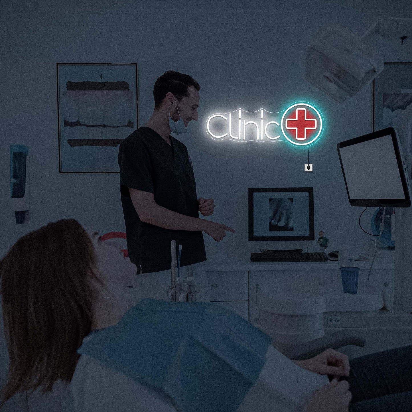 Clinic neon signs