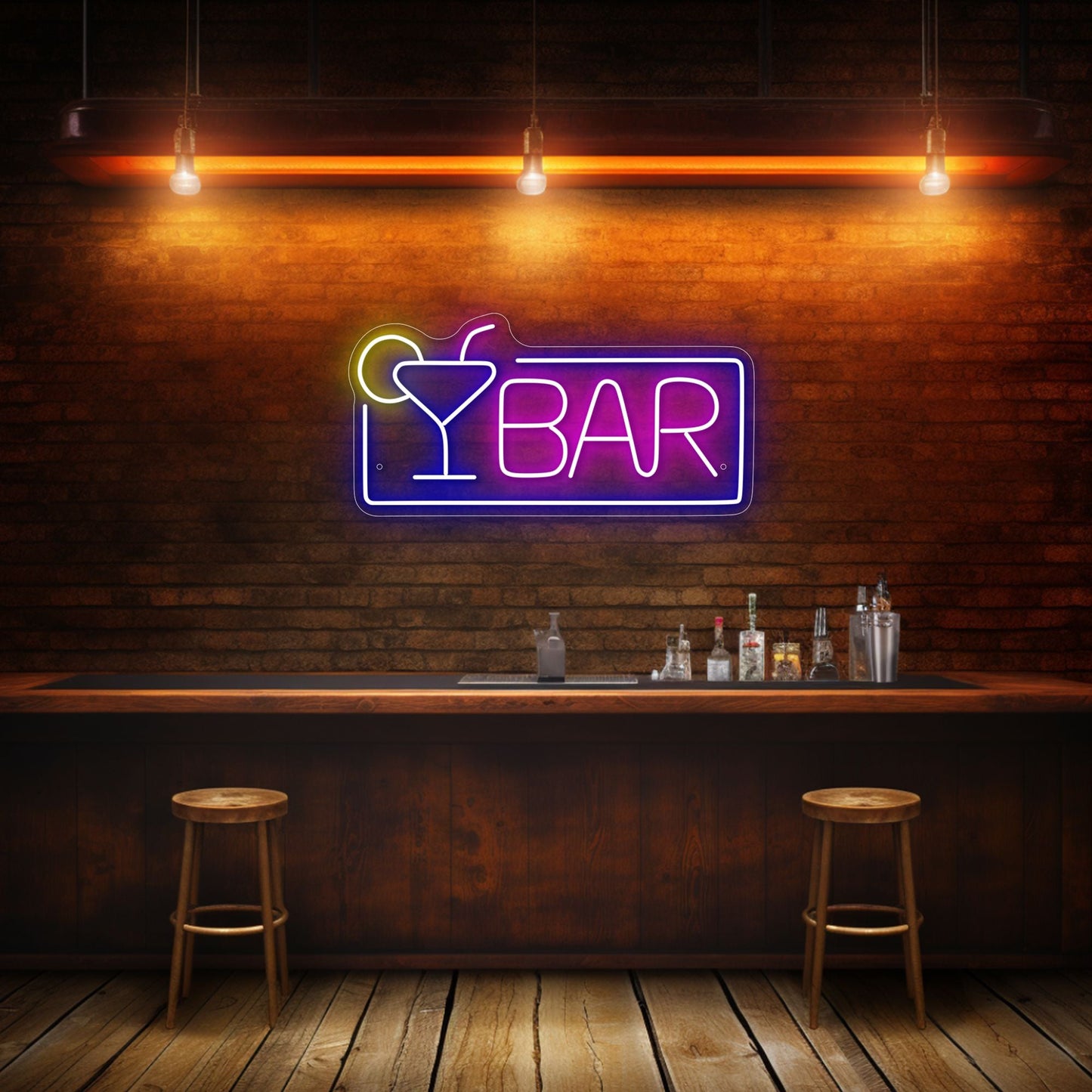 Cocktail Bar Sign Neon