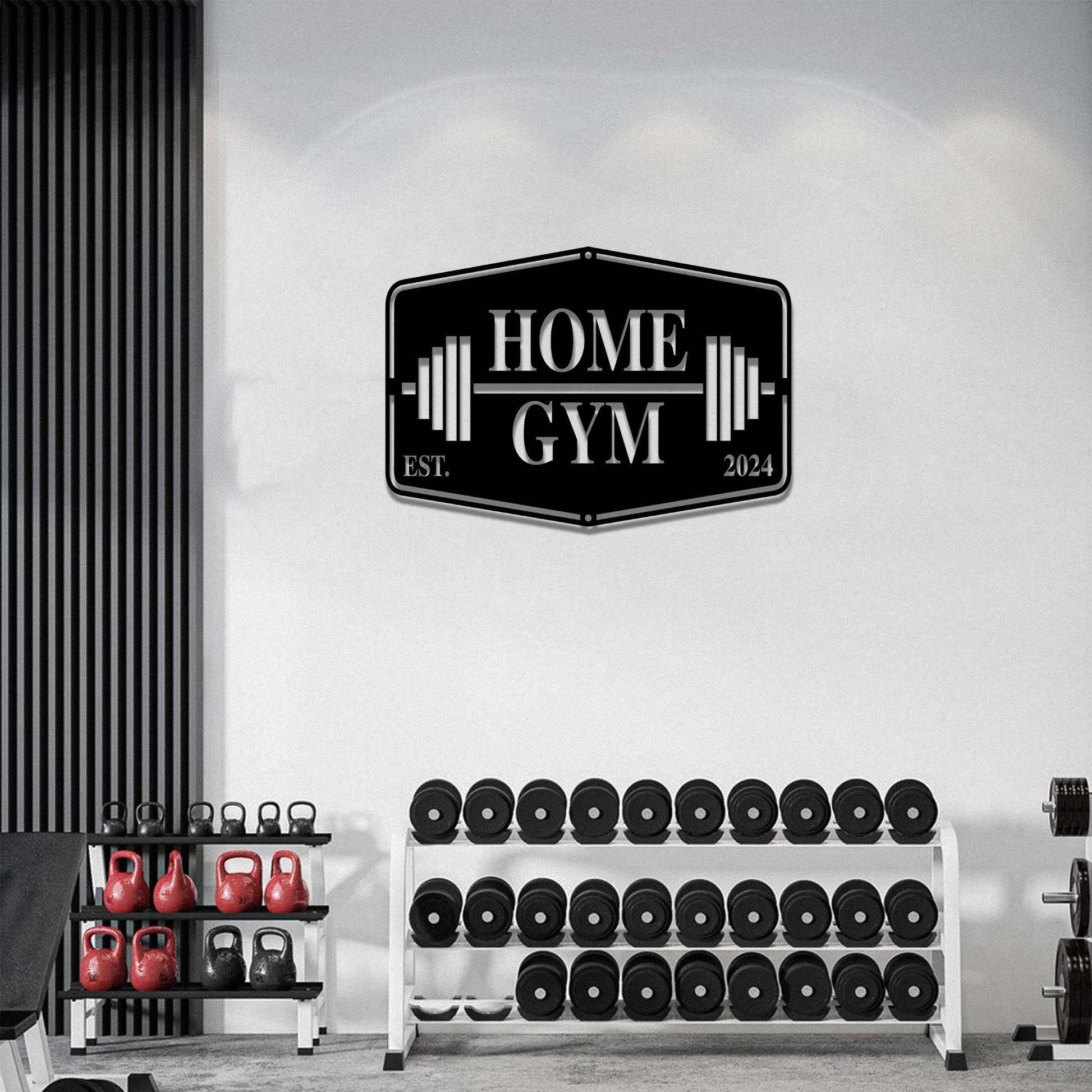 Custom Home Gym Signs Wall Decor