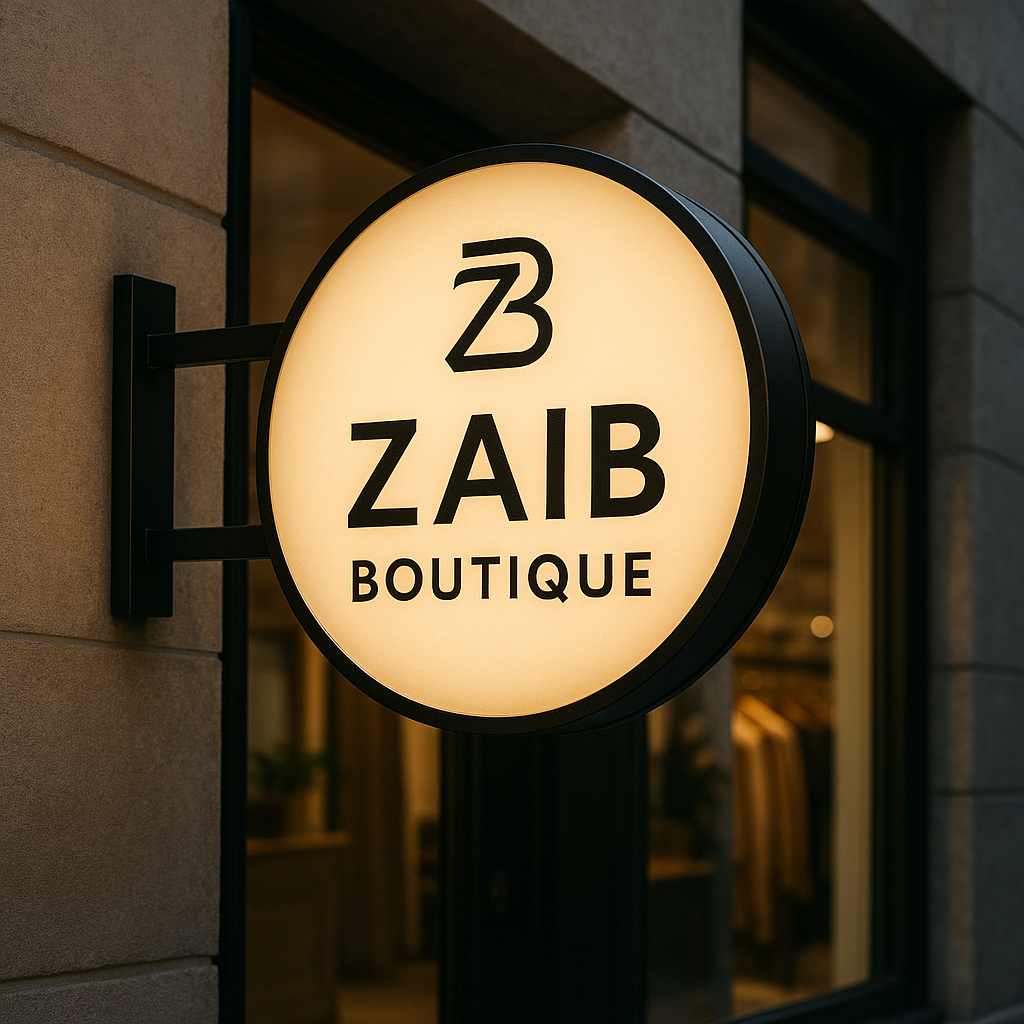 Custom LightBox Sign perfect for Boutique
