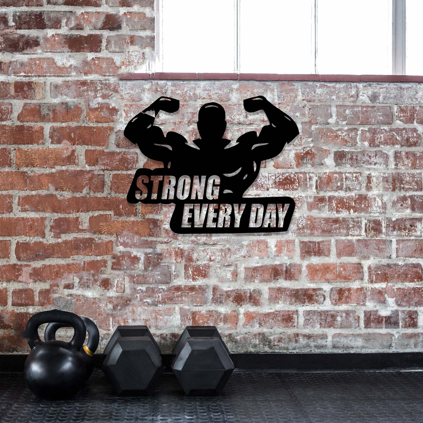 Custom Metal Gym Signs Motivational