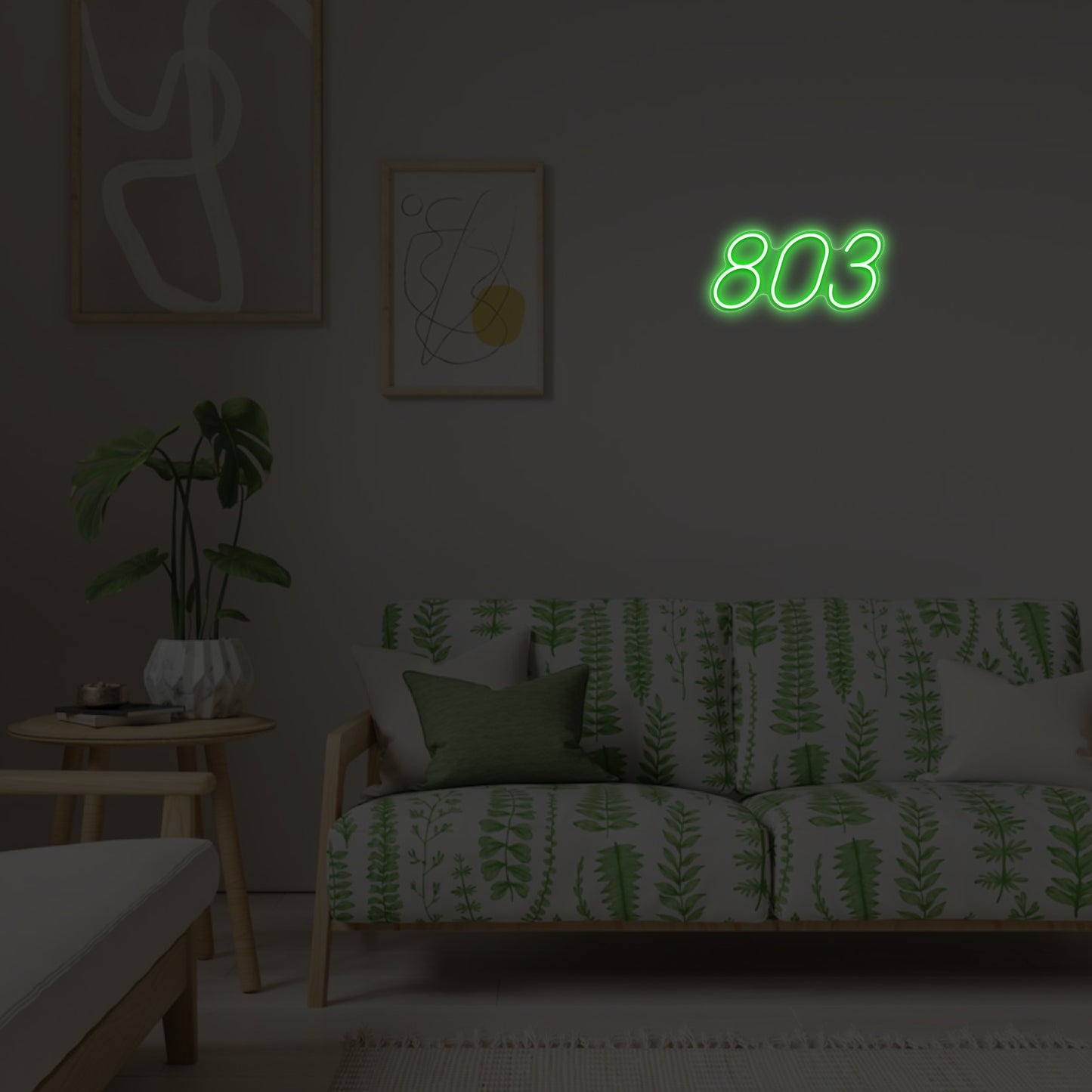 803 Neon Sign