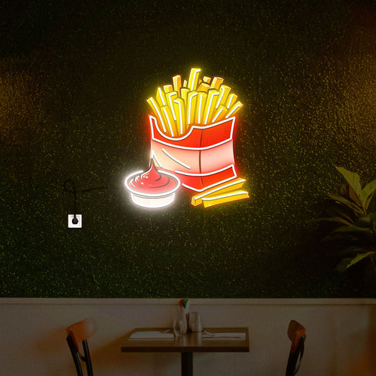 Fries Neon Sign