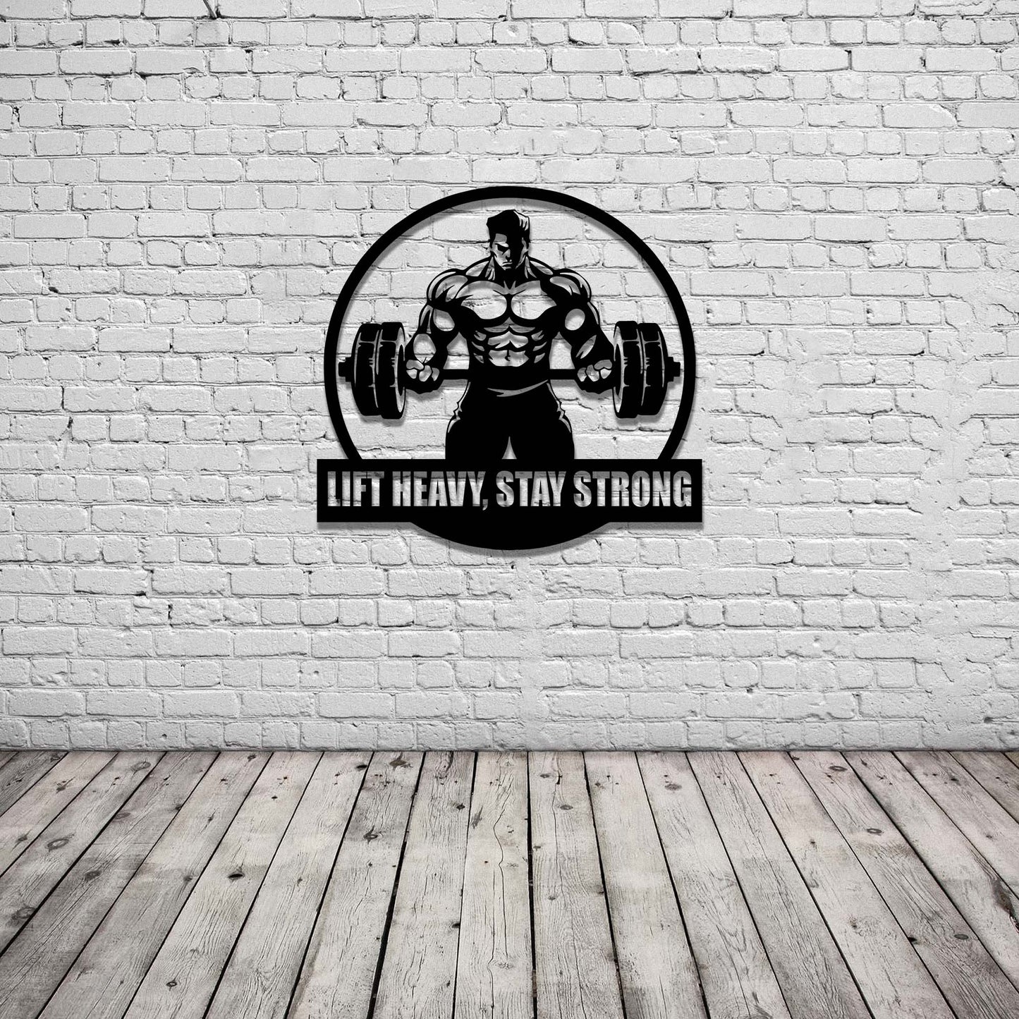 Garage Gym Sign Motivate