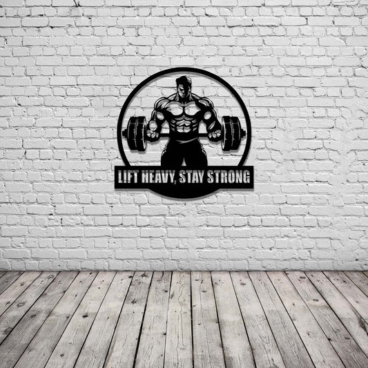 Garage Gym Sign Motivate