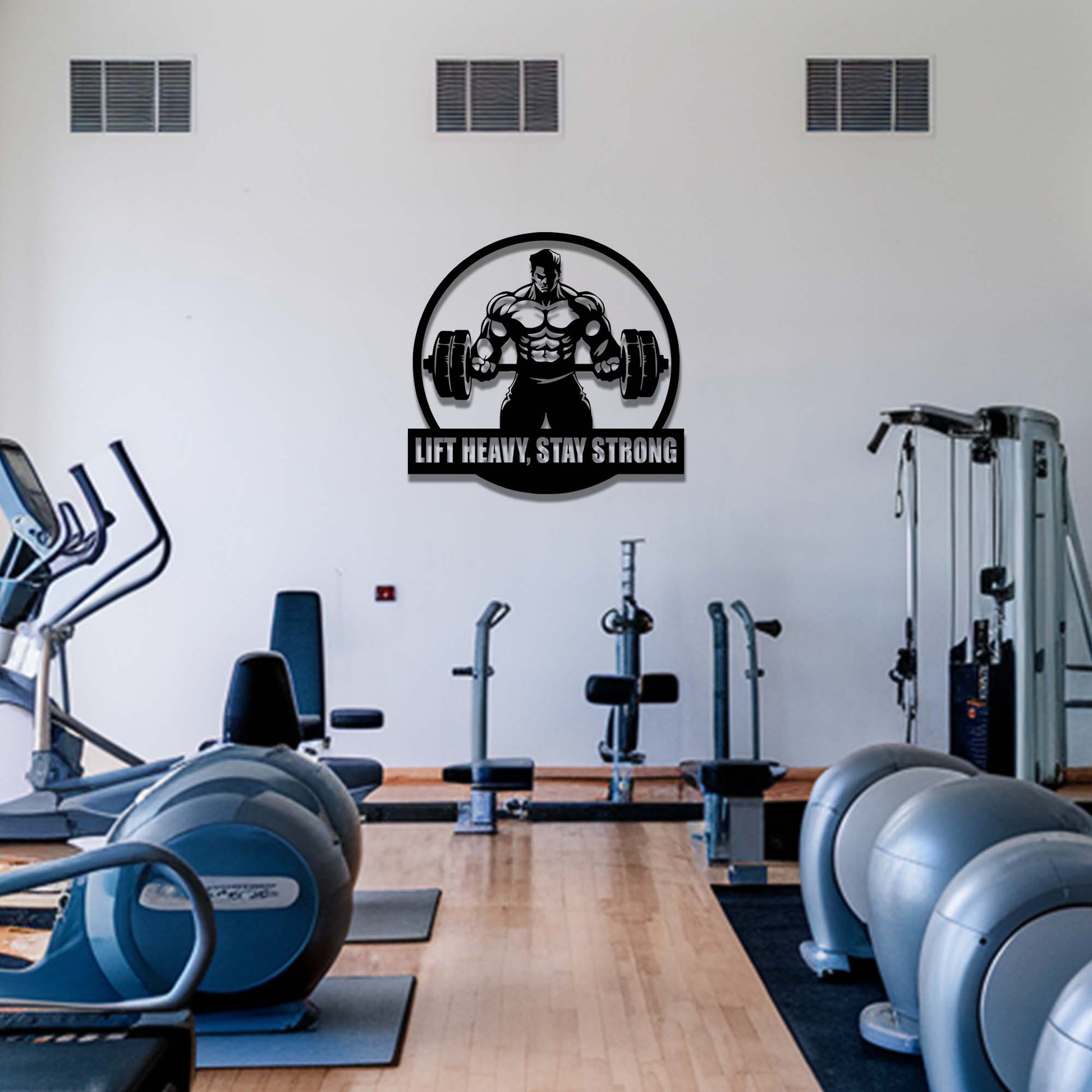 Garage Gym Sign Wall For Home gym