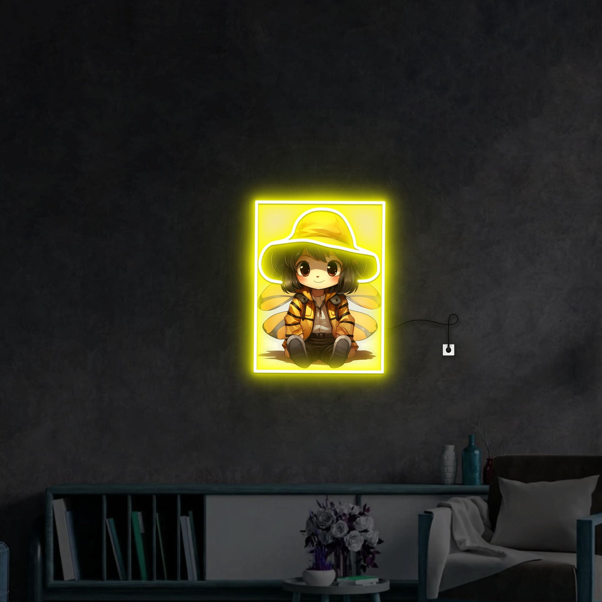 Girl with Hat UV 