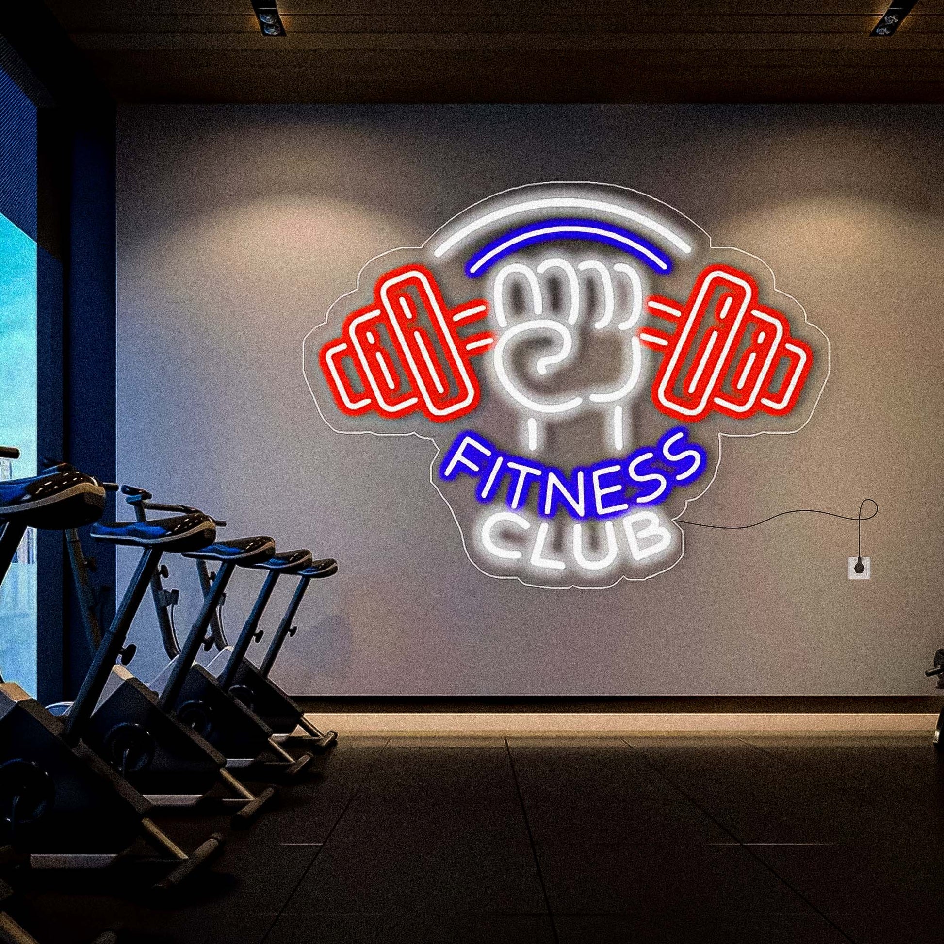 Gym Neon Sign Wall Decor