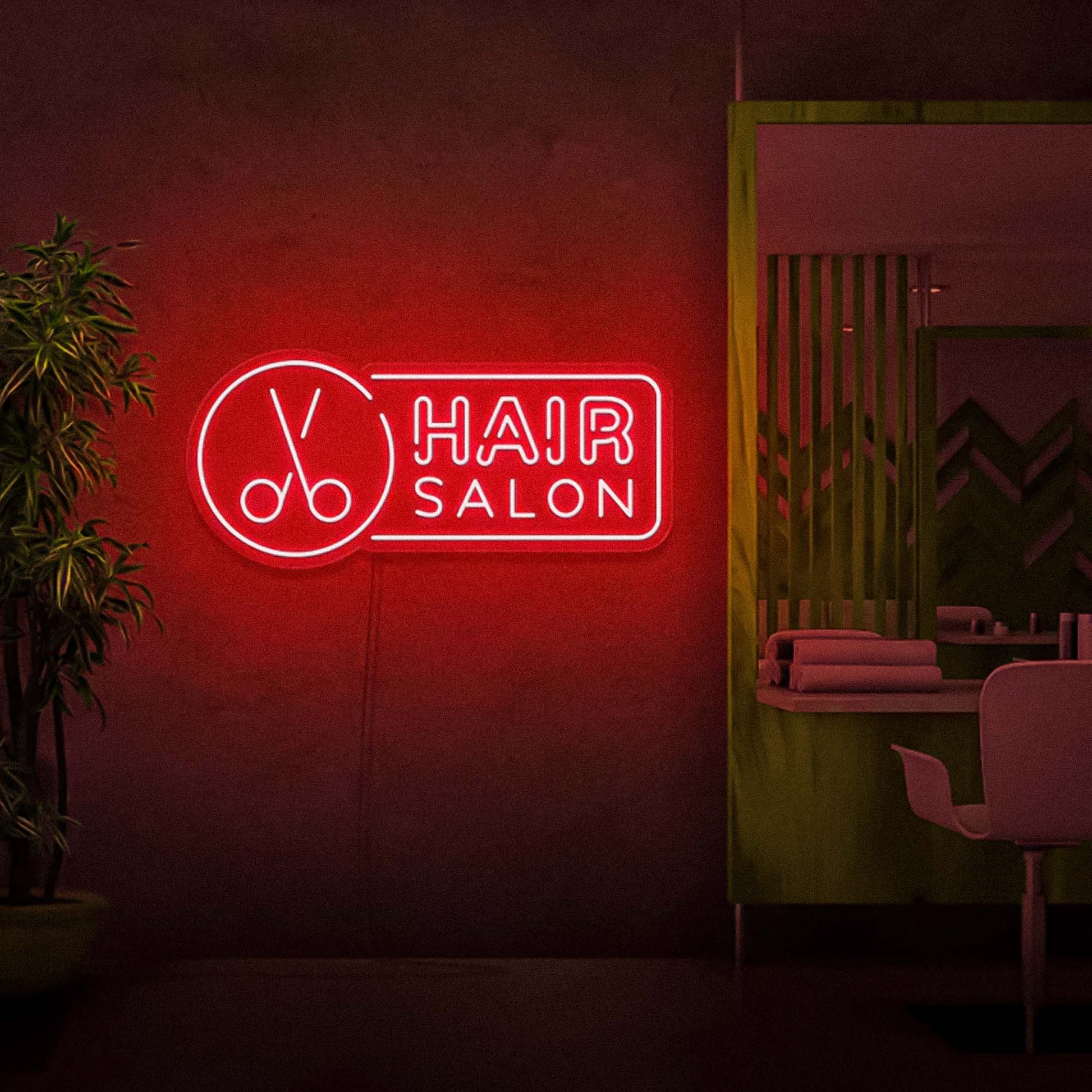 Hair Salon Neon Signs