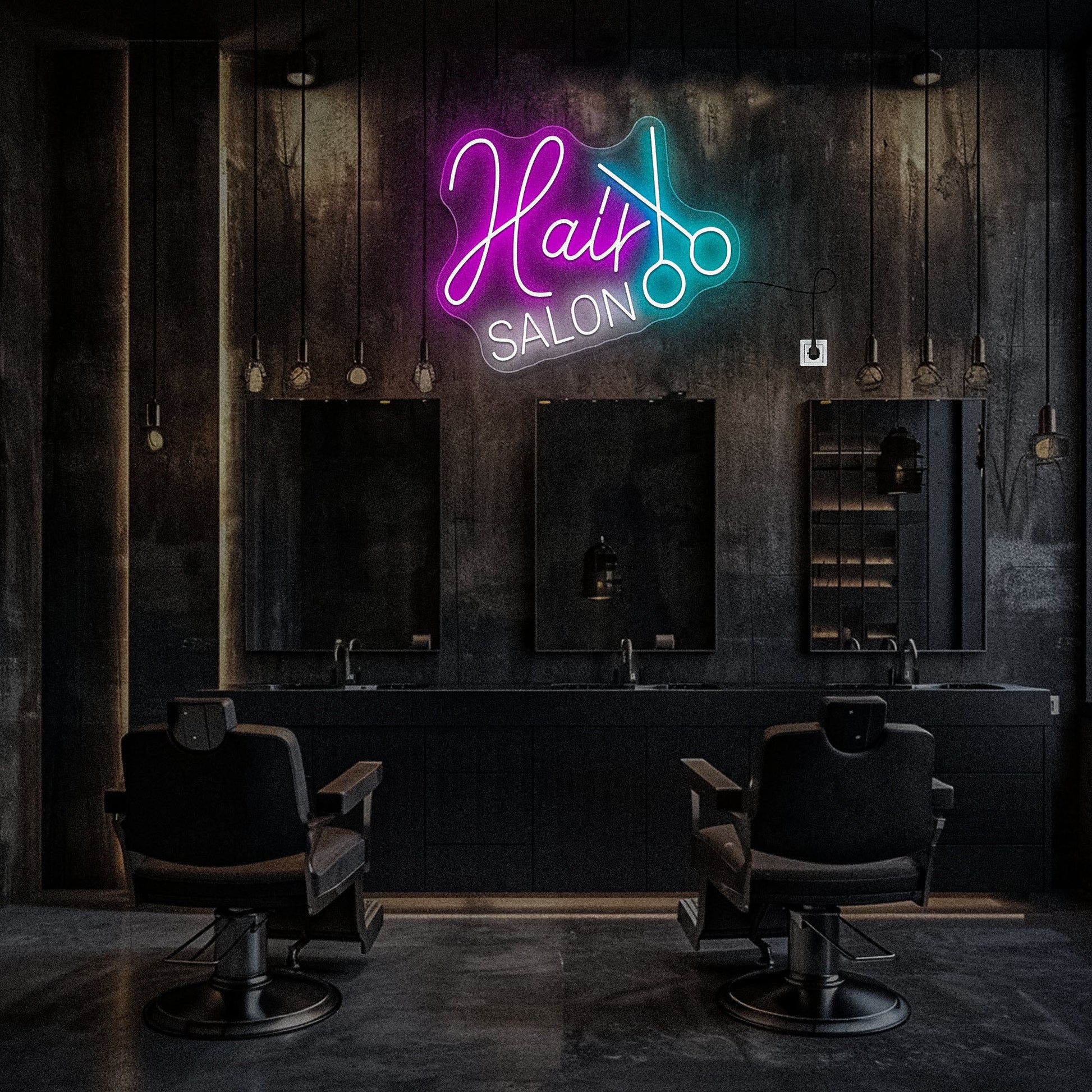 Hair Salon Neon Signs