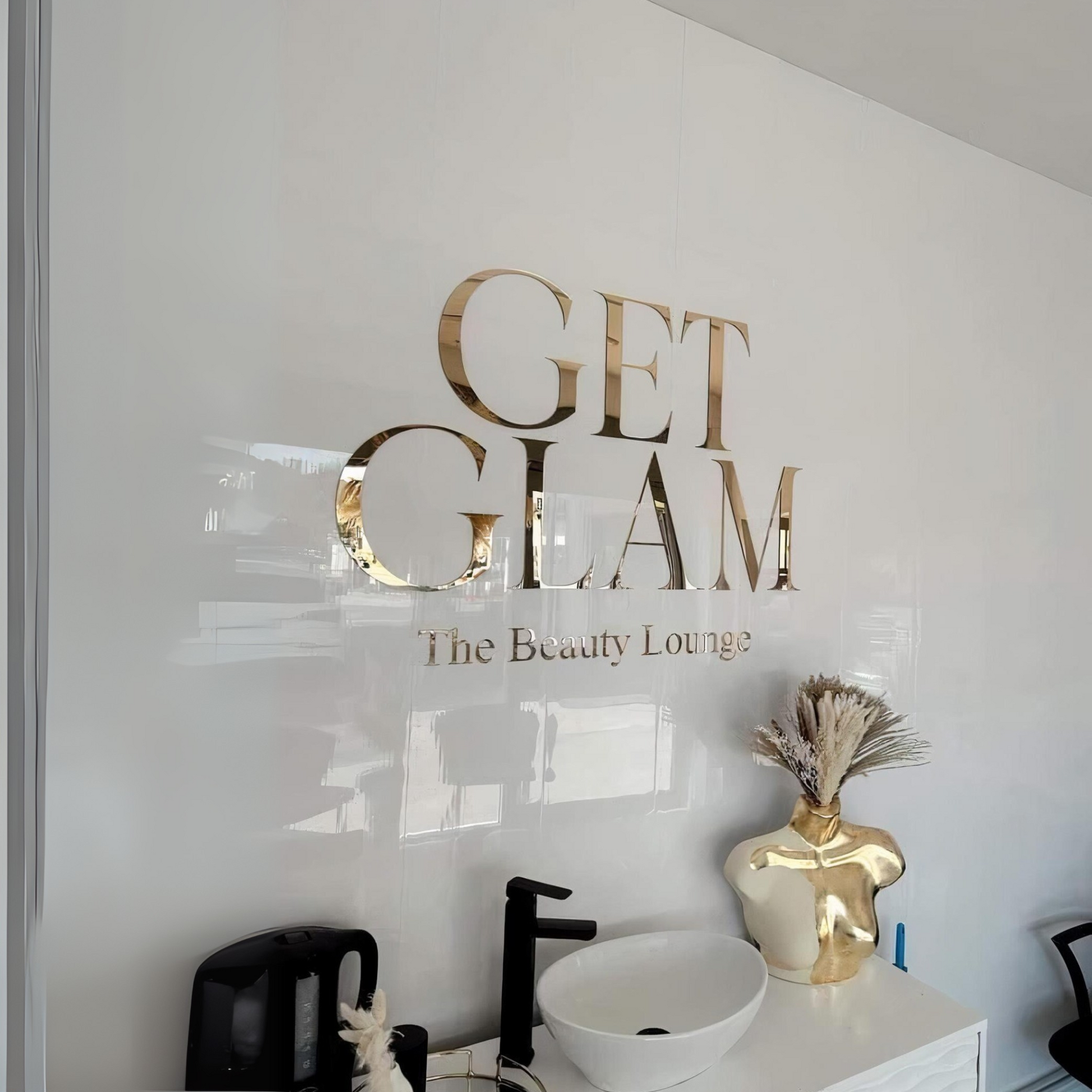 Custom laser cut sign for Home