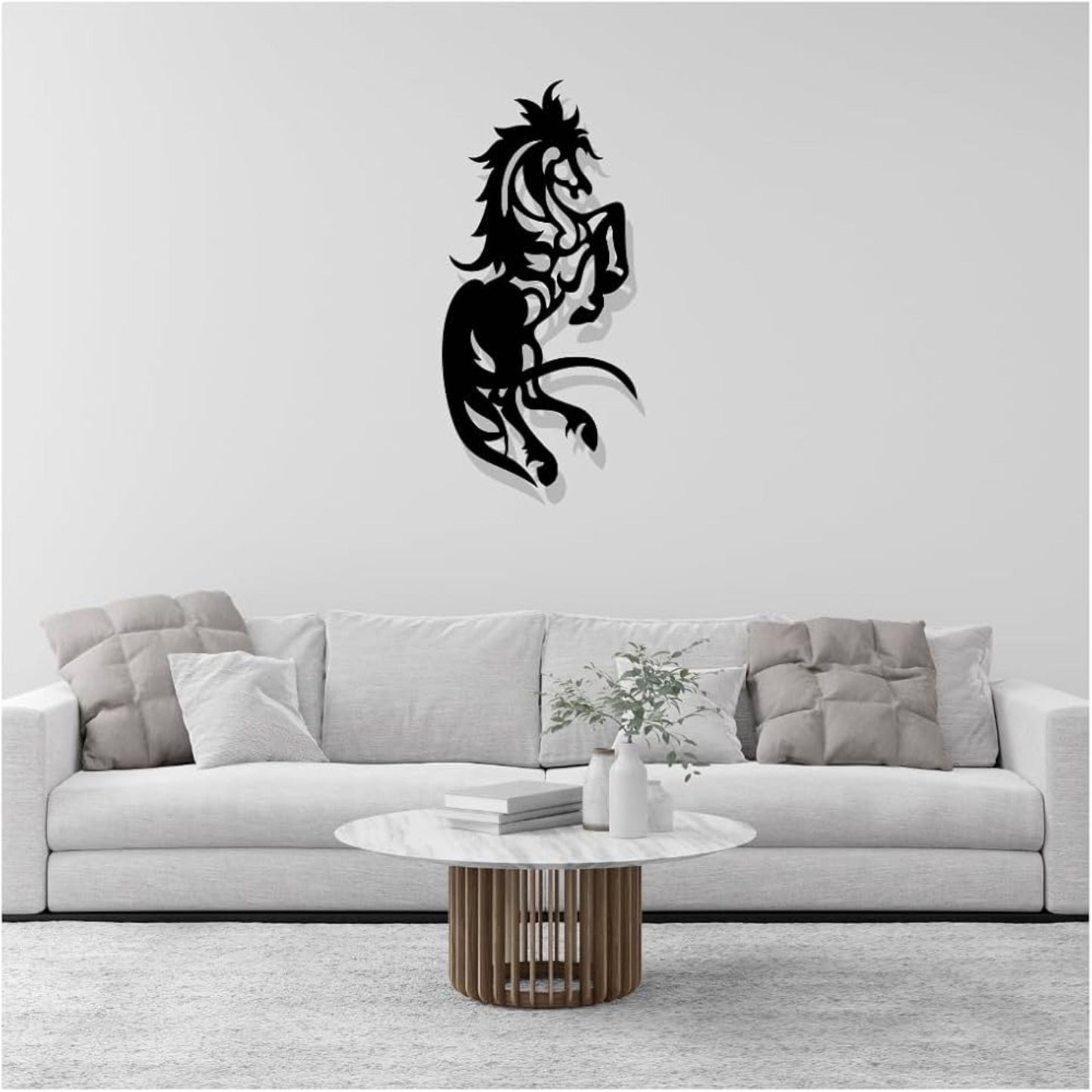 Rustic Horse Metal Sign